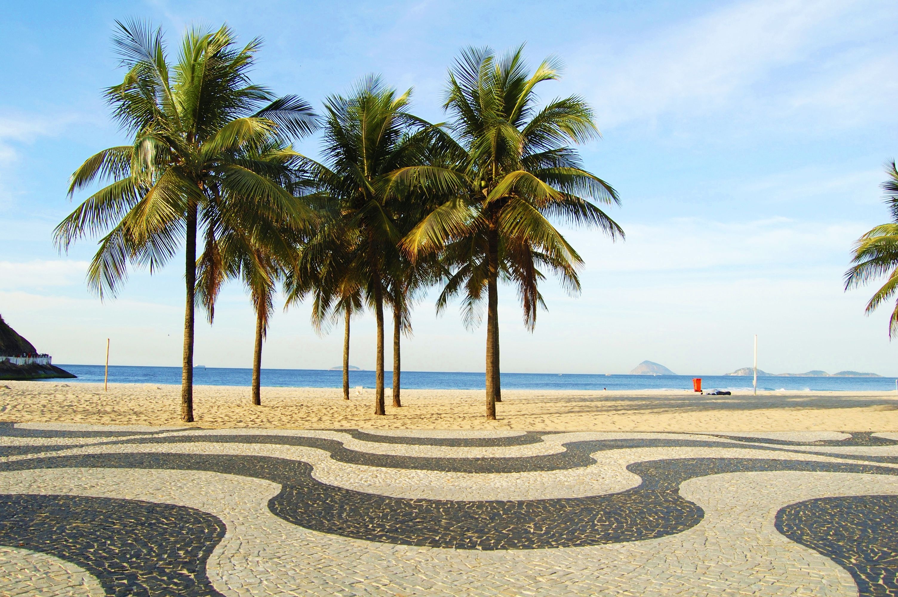 Beach paradise, Copacabana beauty, Top wallpapers, Tropical haven, 3010x2000 HD Desktop