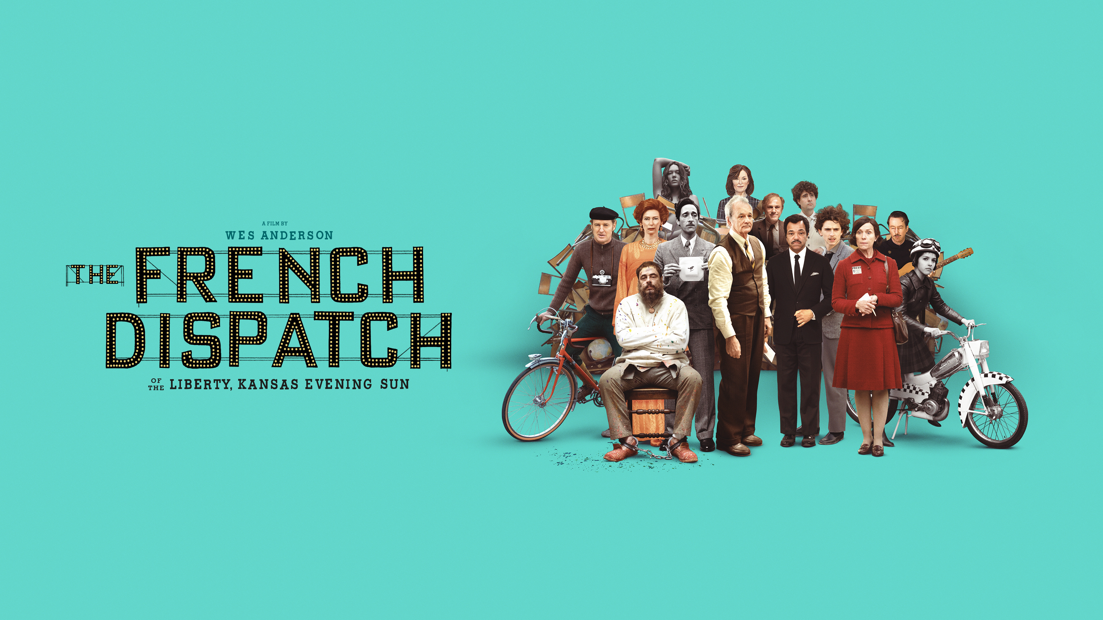 The French Dispatch, Movies, 4K wallpapers, Hintergrnde, 3840x2160 4K Desktop