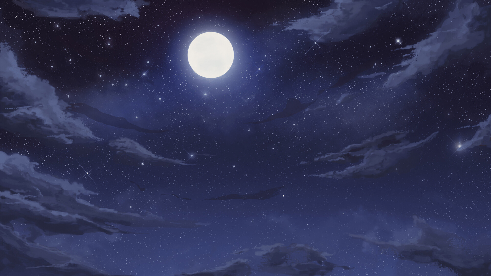 Mesmerizing night sky, Celestial art, Enchanting constellations, Twilight beauty, 1920x1080 Full HD Desktop