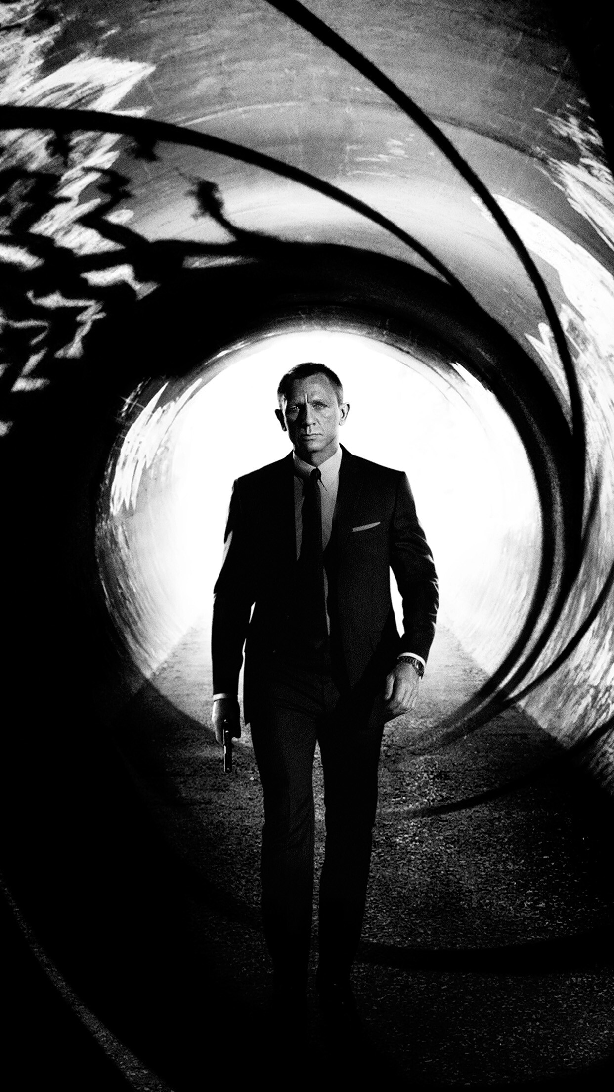 James Bond: 007, Skyfall, Film poster, Written by Neal Purvis, Robert Wade, and John Logan. 1250x2210 HD Background.