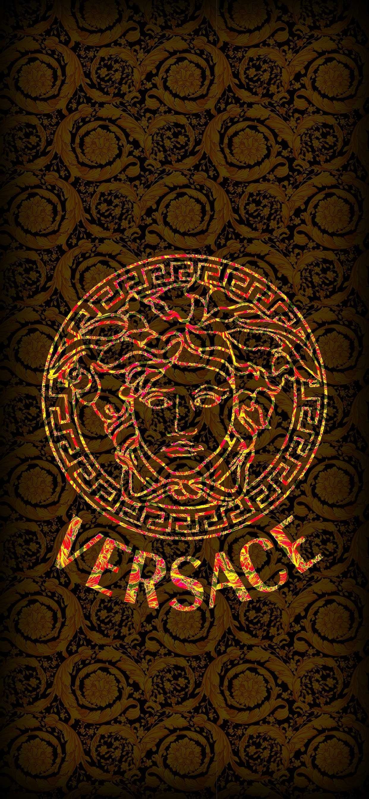 Versace: The Italian fashion house, The siblings Santo and Donatella. 1250x2690 HD Wallpaper.