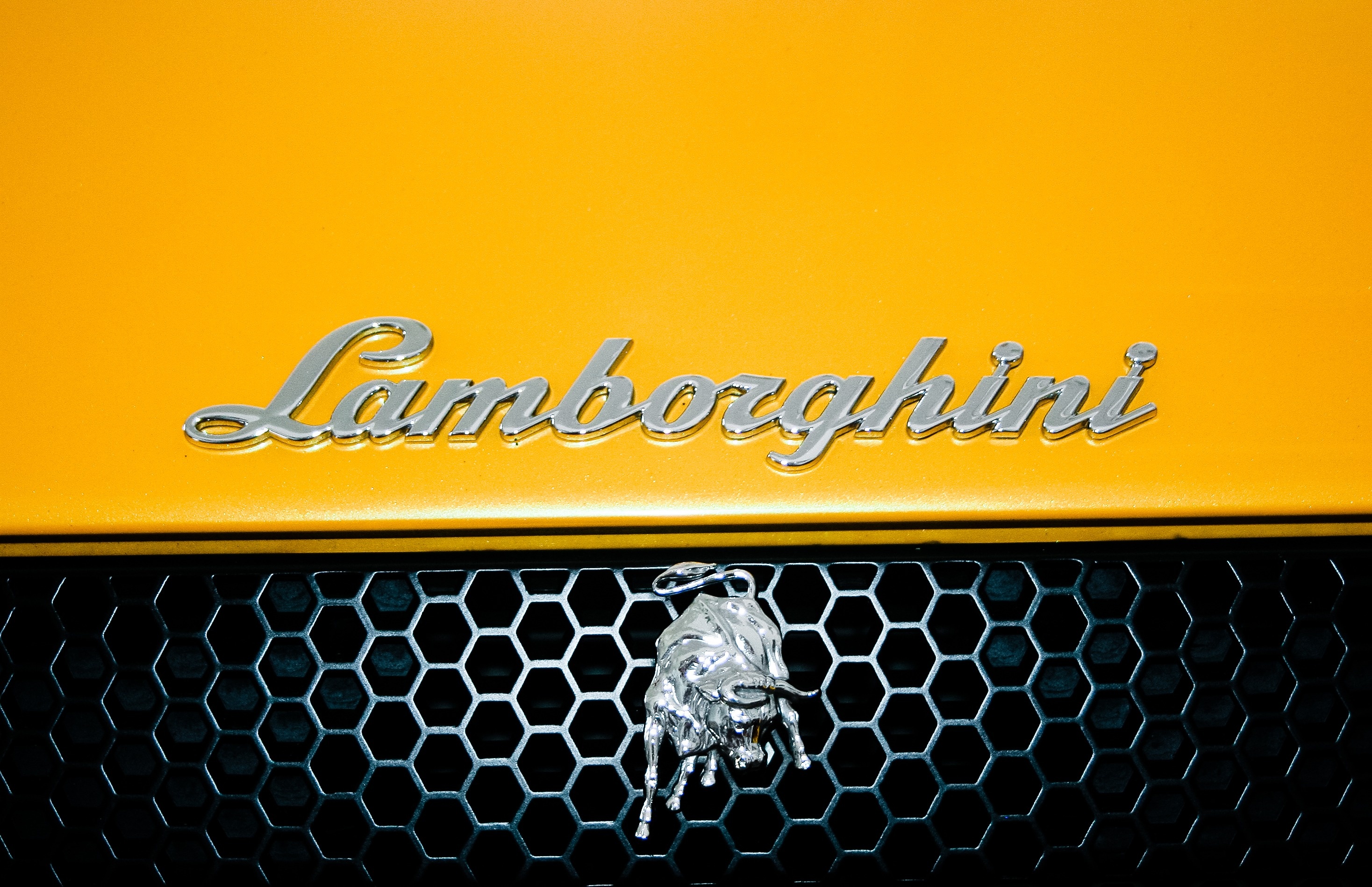 Lamborghini logo, Italia slow tour, 2940x1900 HD Desktop