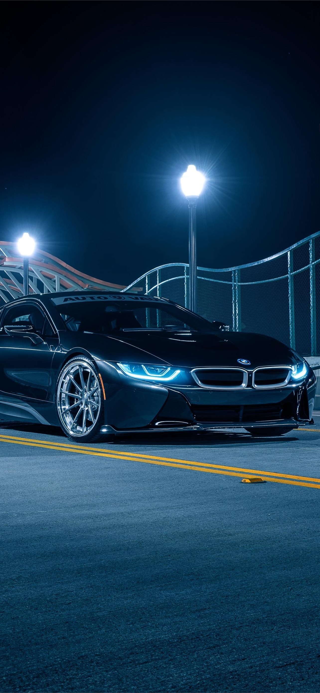 Best 2018 BMW i8, Coupe iPhone HD wallpapers, Striking visuals, Performance power, Luxury on wheels, 1290x2780 HD Handy
