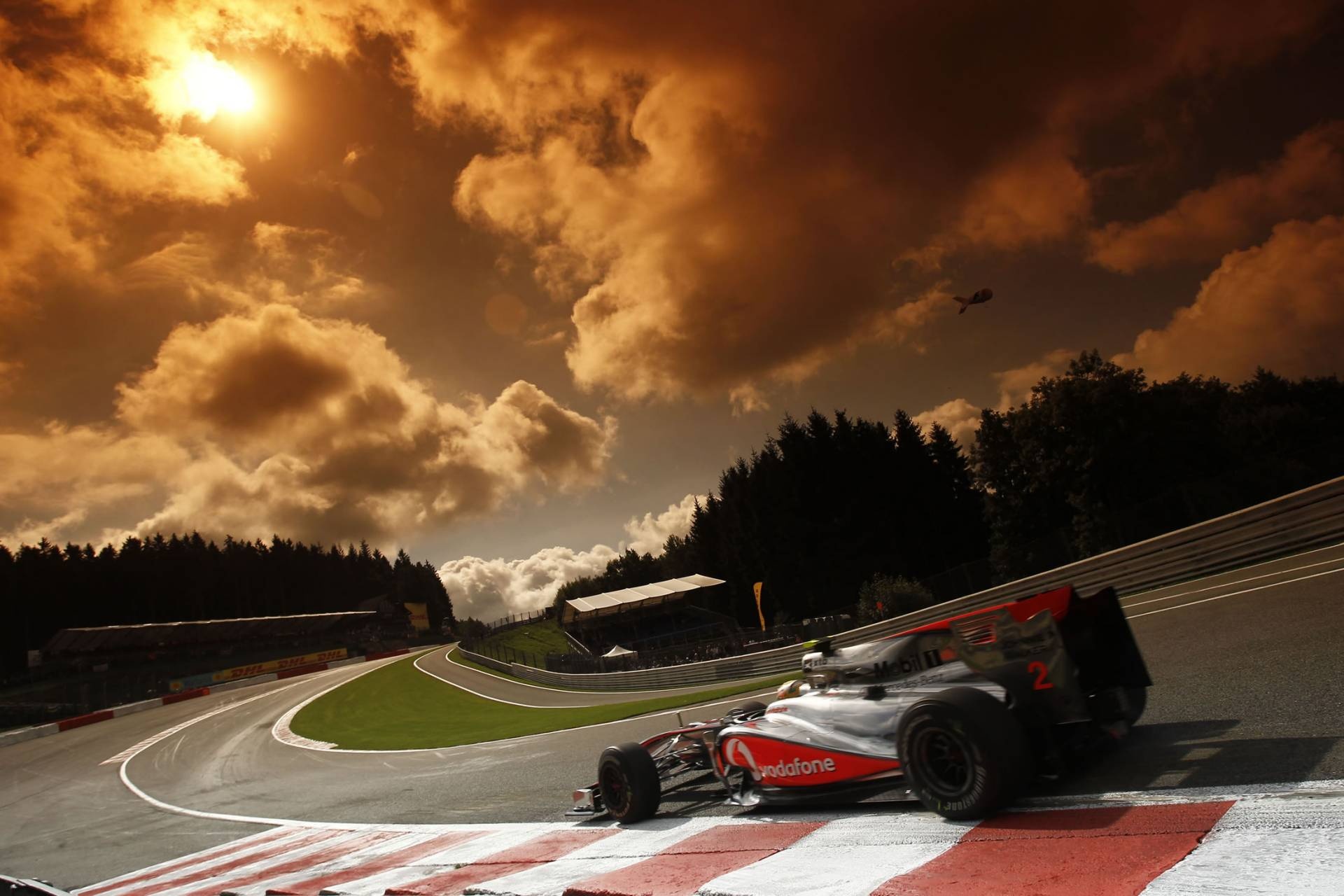 Formula 1 track wallpaper, Dynamic racing atmosphere, Speed-driven, Racing passion, 1920x1280 HD Desktop