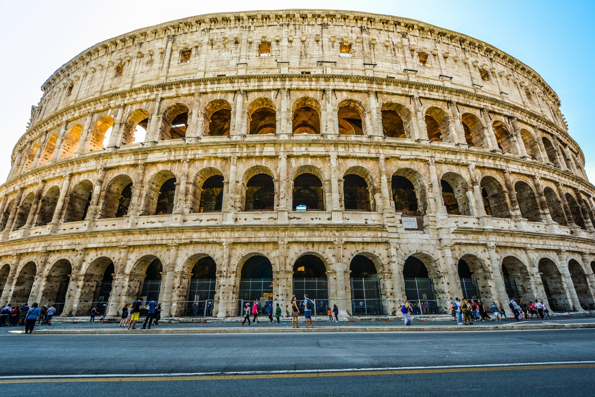 The Colosseum, Rome's iconic symbol, Majestic architecture, Italian pride, 1920x1290 HD Desktop