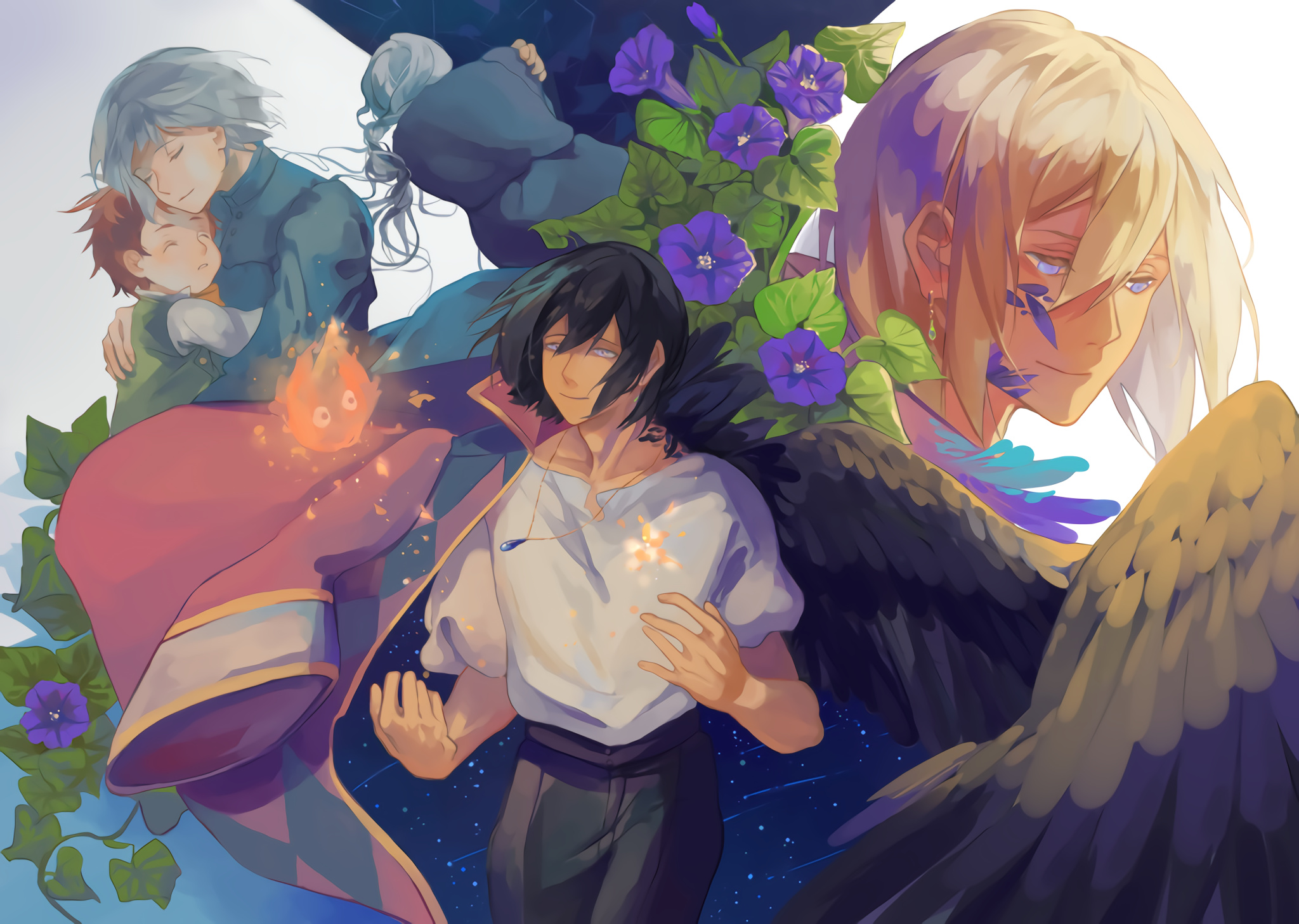 90+ Howl's Moving Castle HD Wallpapers and Backgrounds 2050x1460