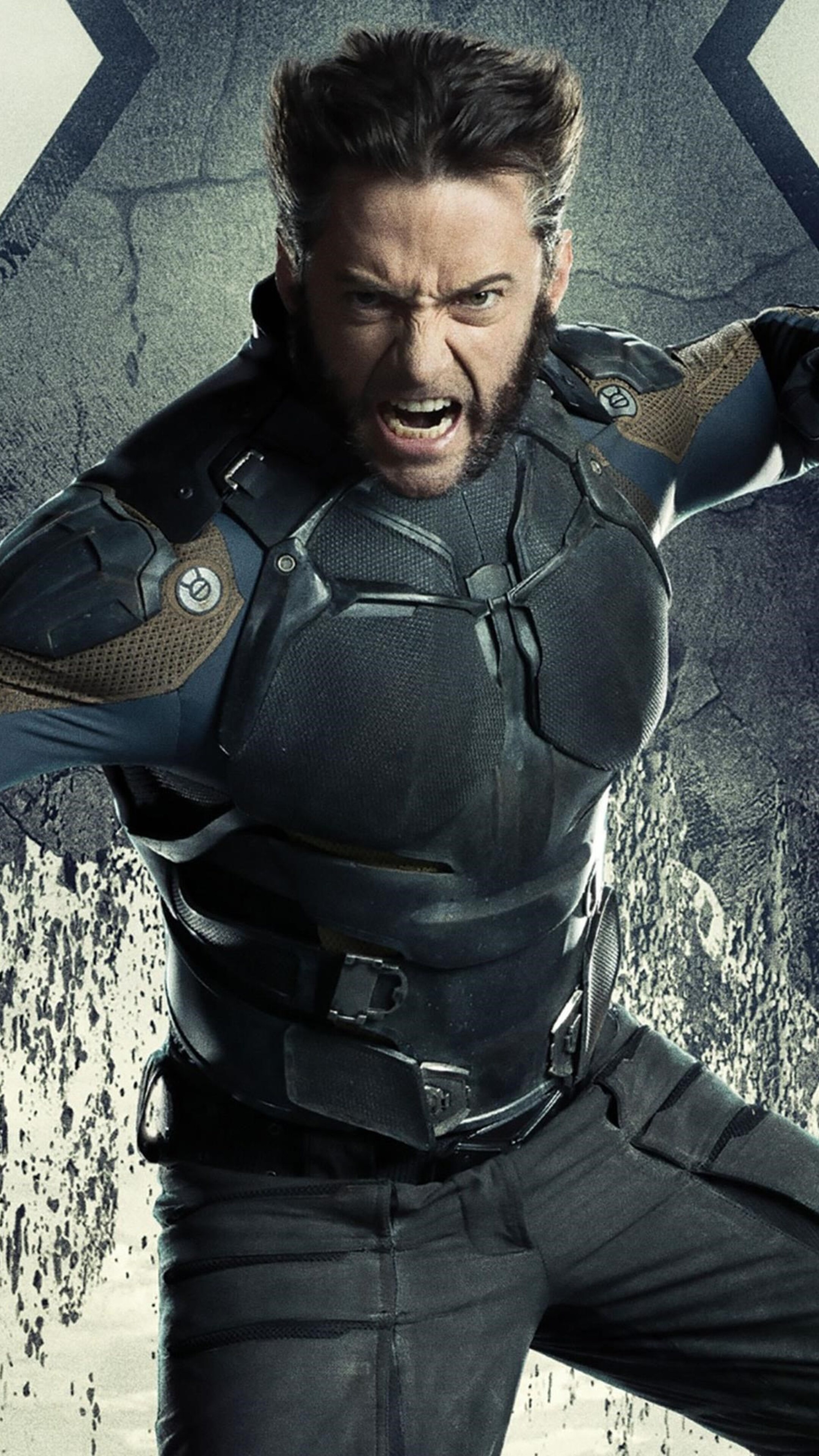 Hugh Jackman, X-Men: Days of Future Past, Sony Xperia wallpapers, 2160x3840 4K Phone