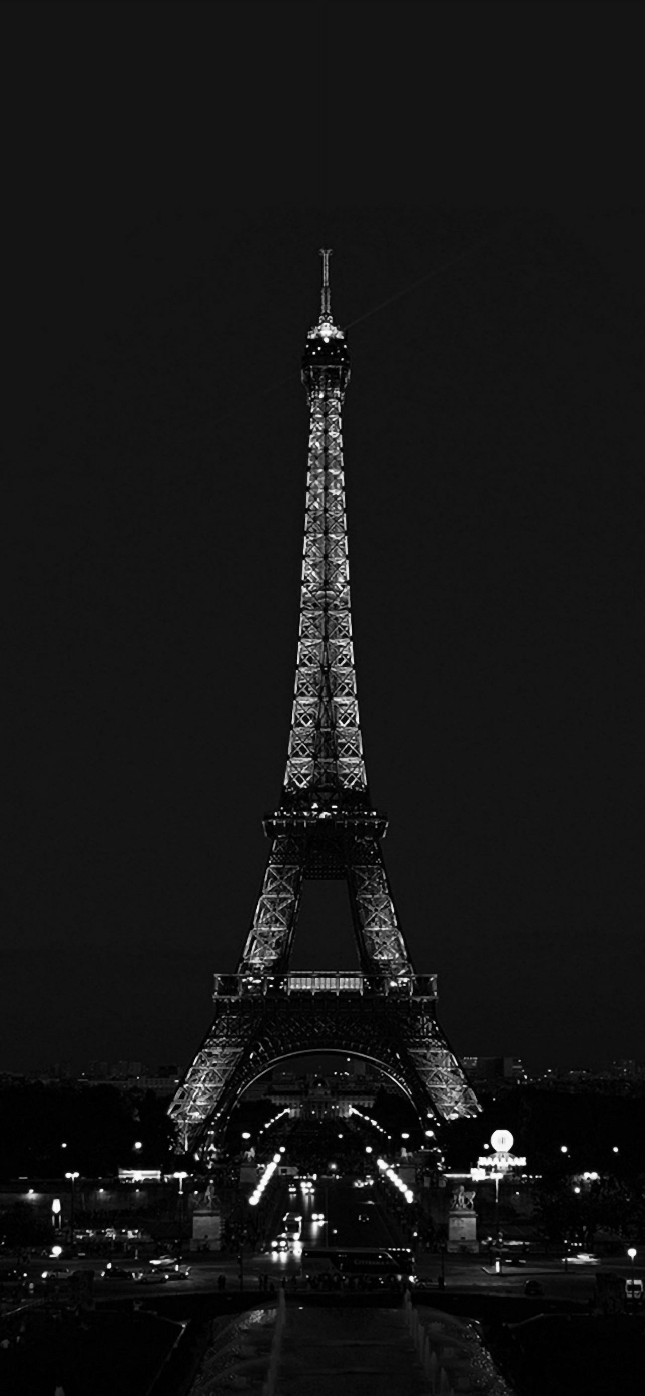 Paris: Night, France, Capital city, Eiffel Tower. 1290x2780 HD Wallpaper.