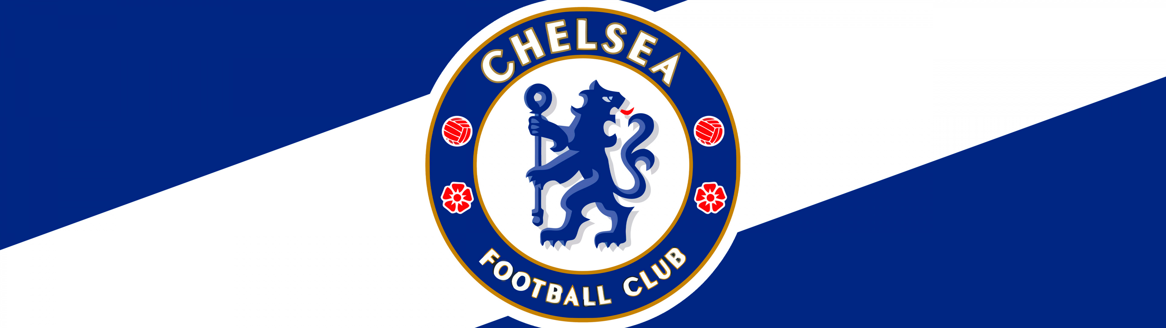 Chelsea logo, Sports team, Chelsea FC wallpaper, Football club, 3840x1080 Dual Screen Desktop