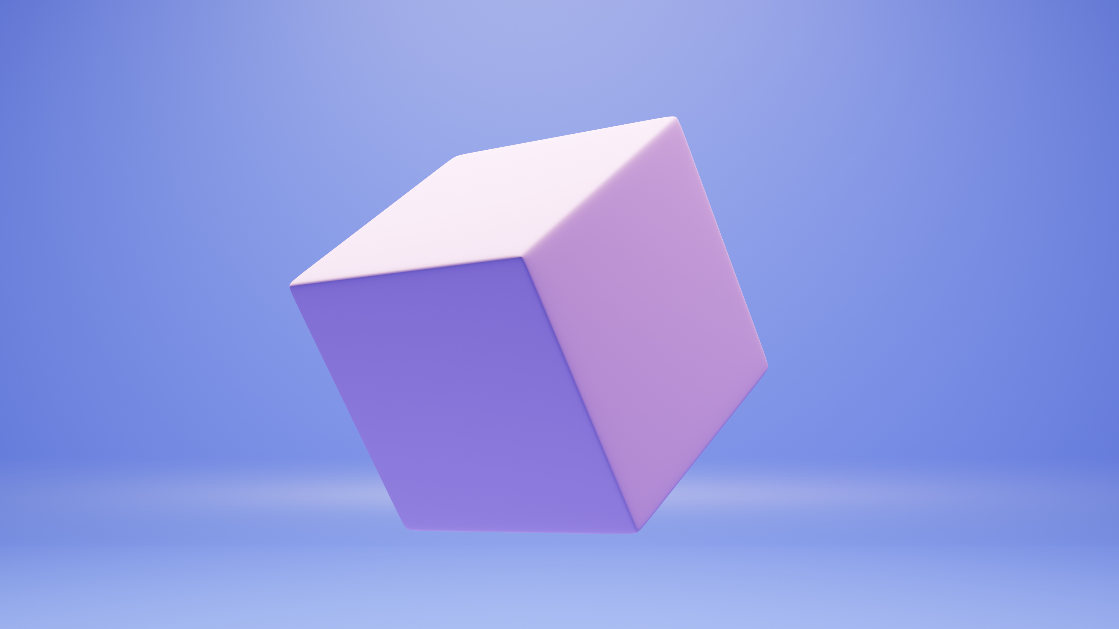 Abstract Cubes, Retro design, Pixel art, 3D rendering, Digital graphics, 3840x2160 4K Desktop
