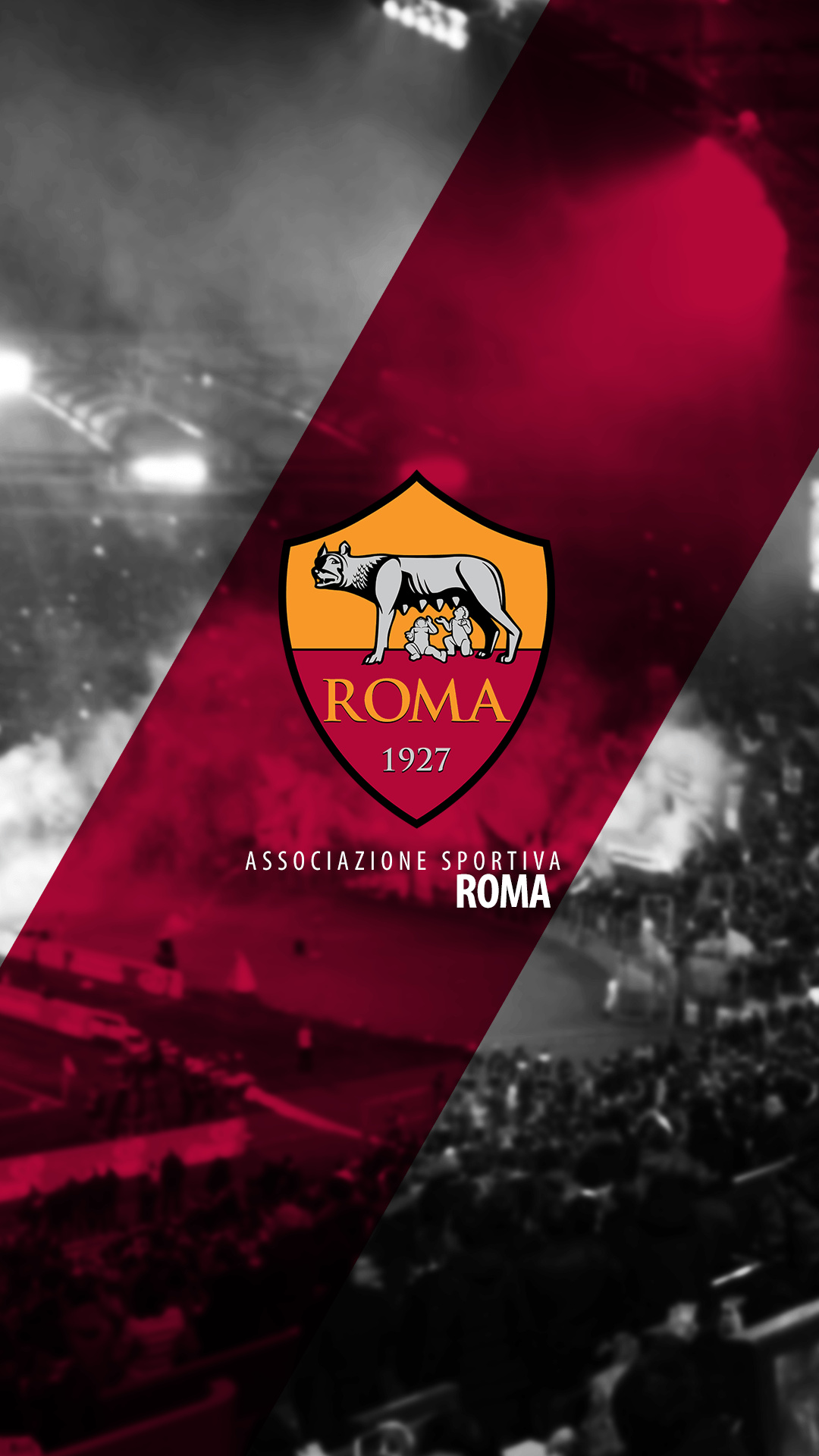 AS Roma wallpapers, Stylish design, Multifunctional devices, Stunning visuals, 1080x1920 Full HD Handy