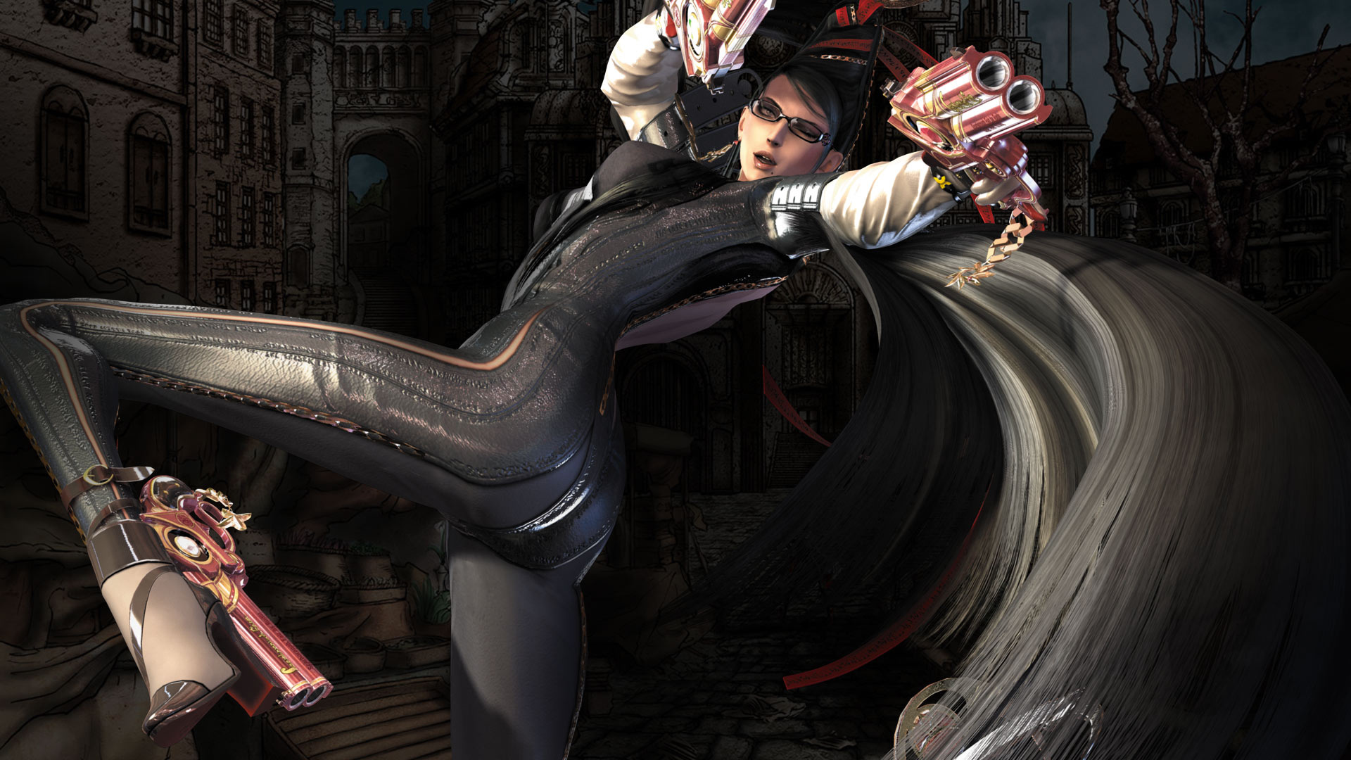 Bayonetta 3: Cereza, Born from the Lumen Sage and Umbra Witch. 1920x1080 Full HD Background.