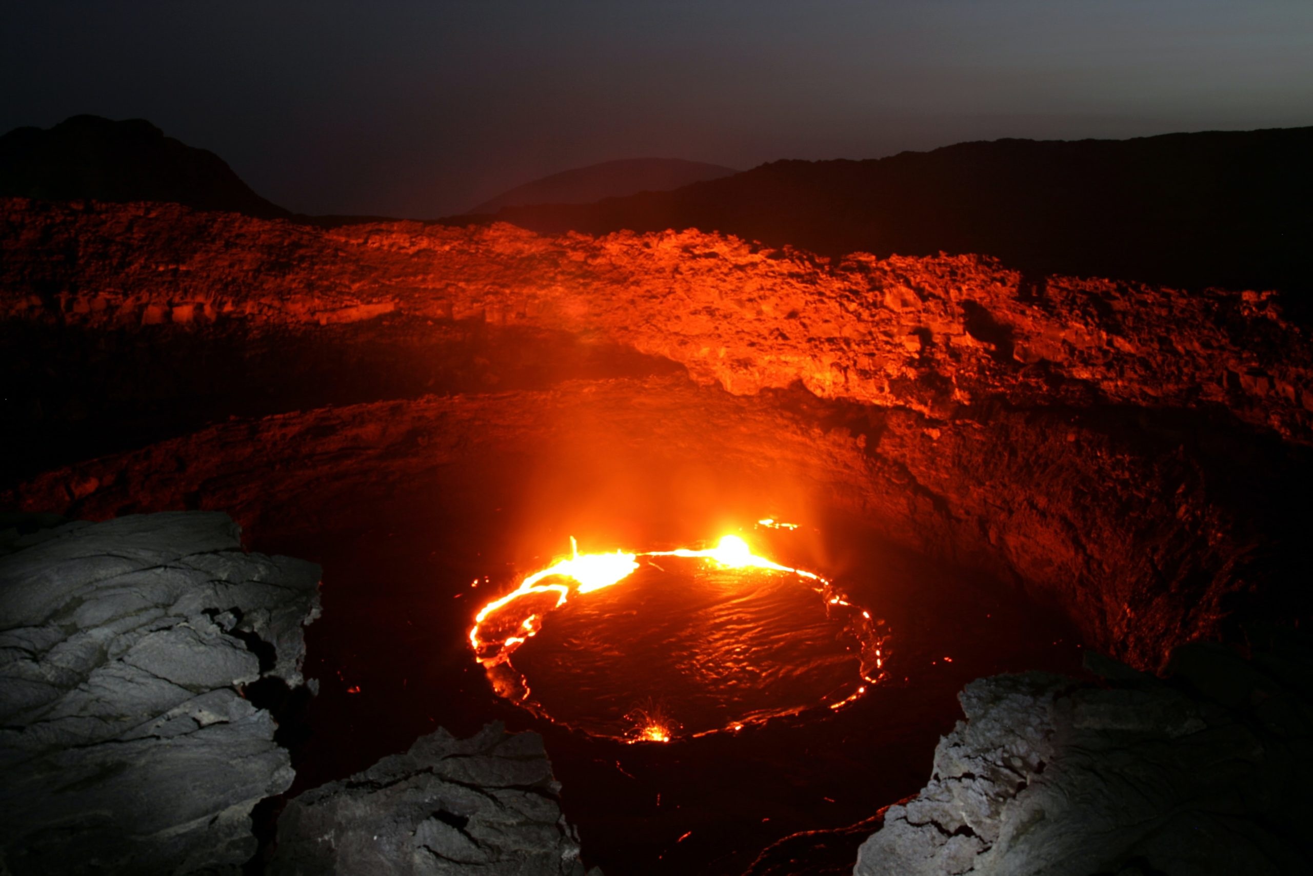 Erta Ale Volcano, Natural wonders, Ethiopia, Must-see, 2560x1710 HD Desktop