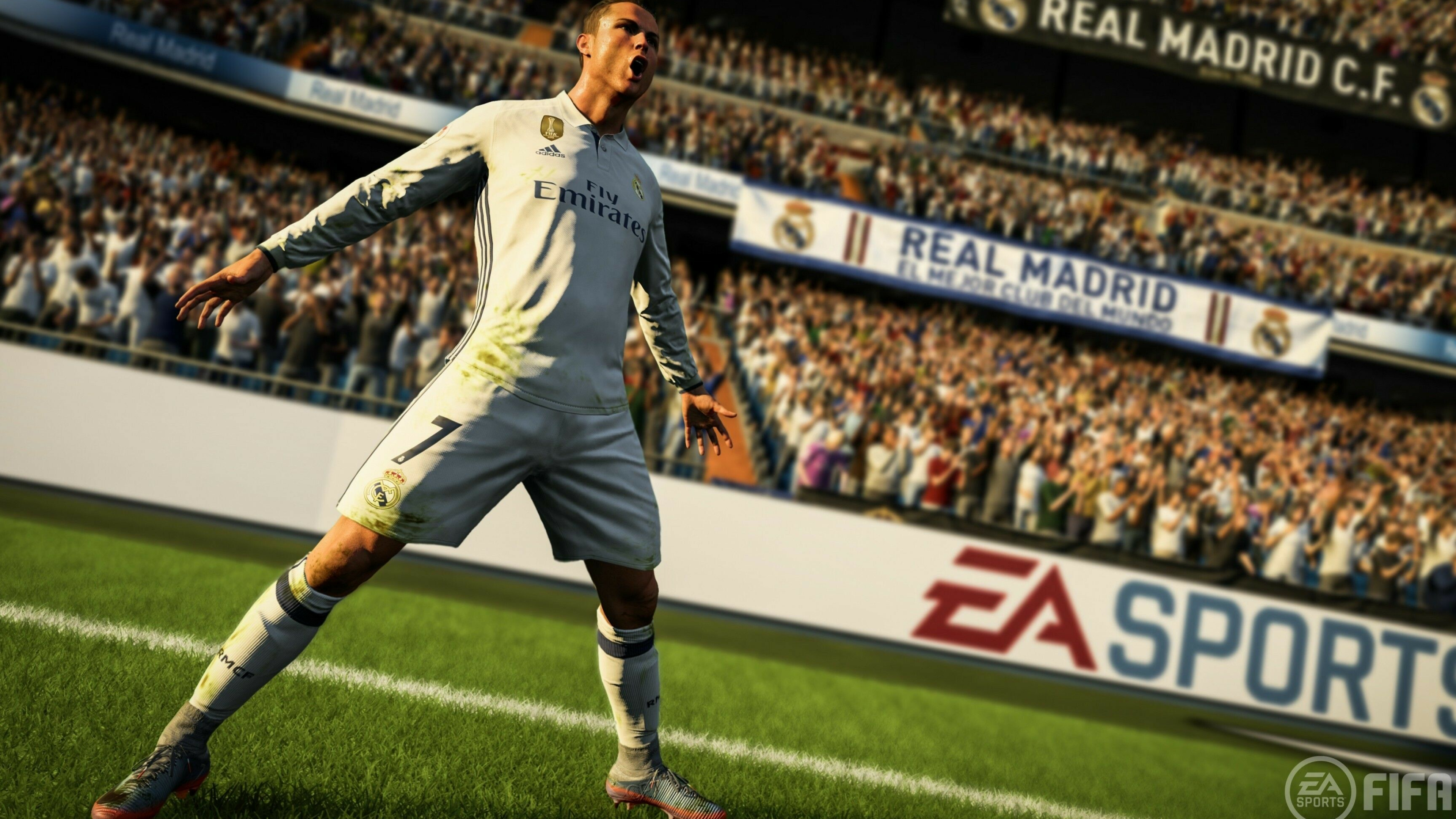 FIFA: EA Sports FC, A series of association football video games. 3840x2160 4K Wallpaper.