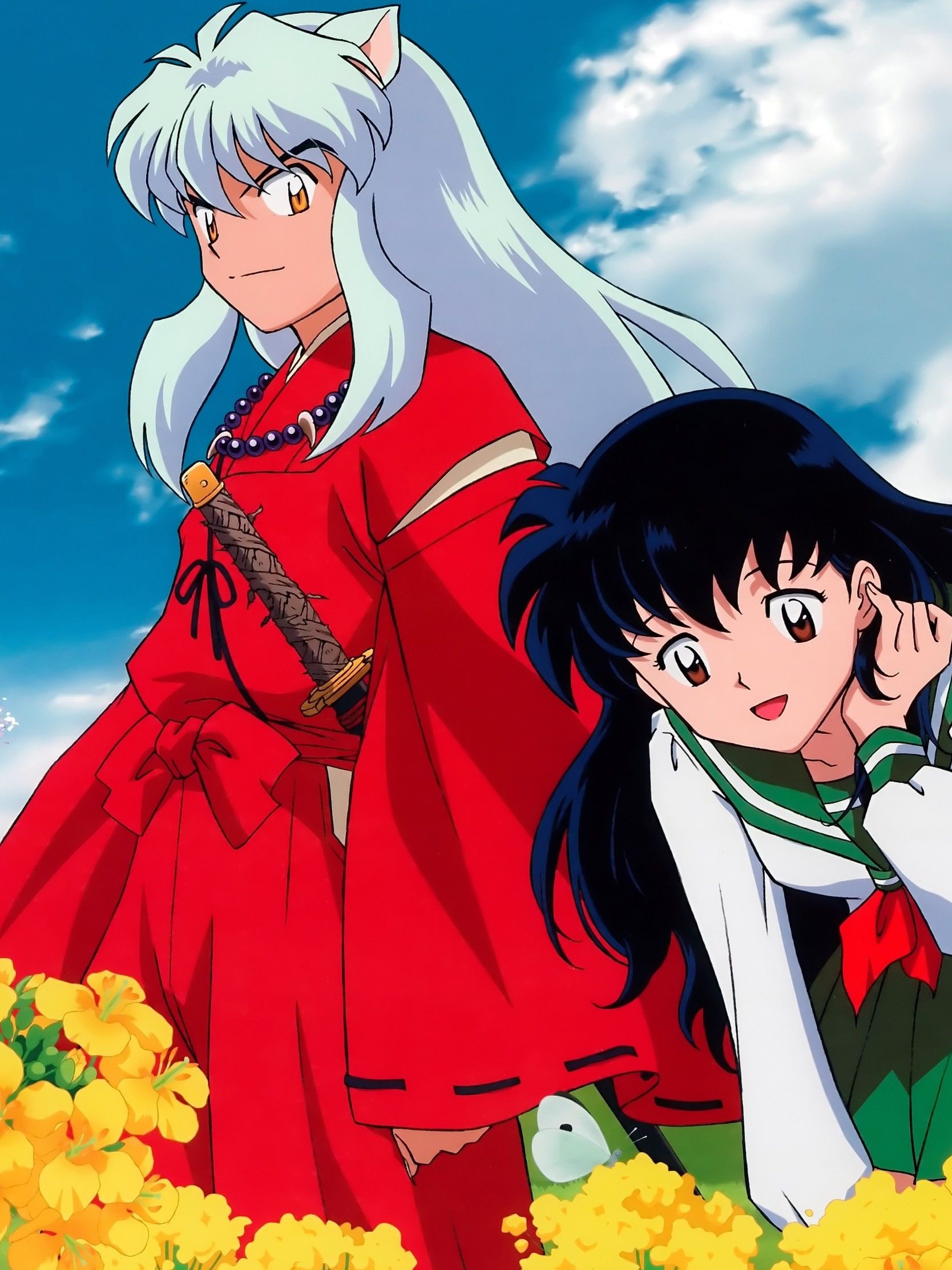 Top free InuYasha and Kagome backgrounds, Classic romance, Memorable scenes, Emotional journey, 1670x2230 HD Phone