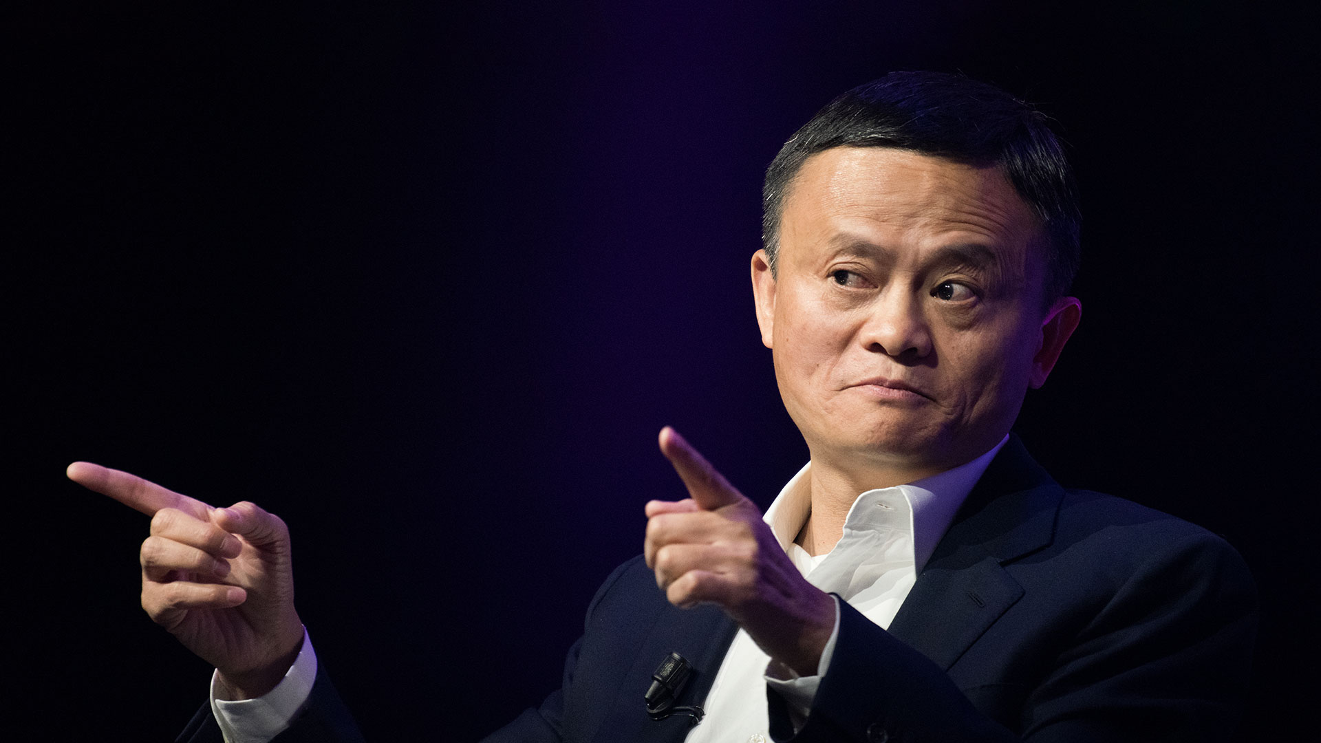 Alibaba Group: Released AliOS, a Linux distribution designed for mobile devices, on 28 July 2011, Jack Ma. 1920x1080 Full HD Background.