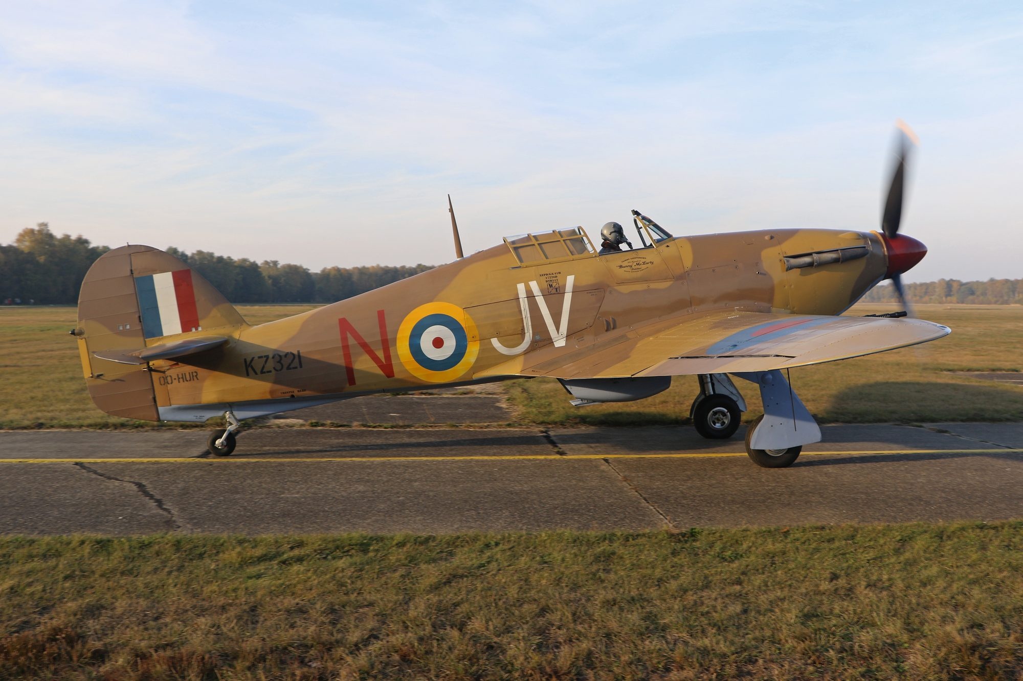 Hawker Hurricane, Belgian aircraft, World War II, Aviation photography, 2000x1340 HD Desktop