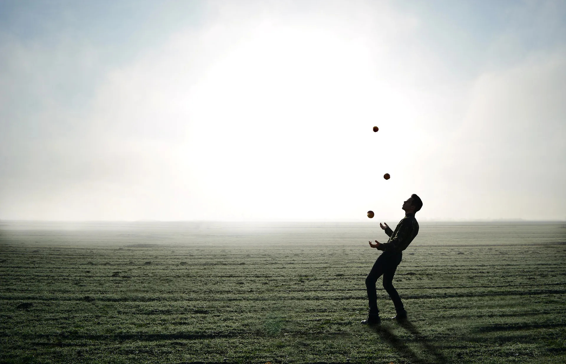 Juggling: An amateur performance, Outdoor recreational activity and a hobby. 1920x1240 HD Wallpaper.