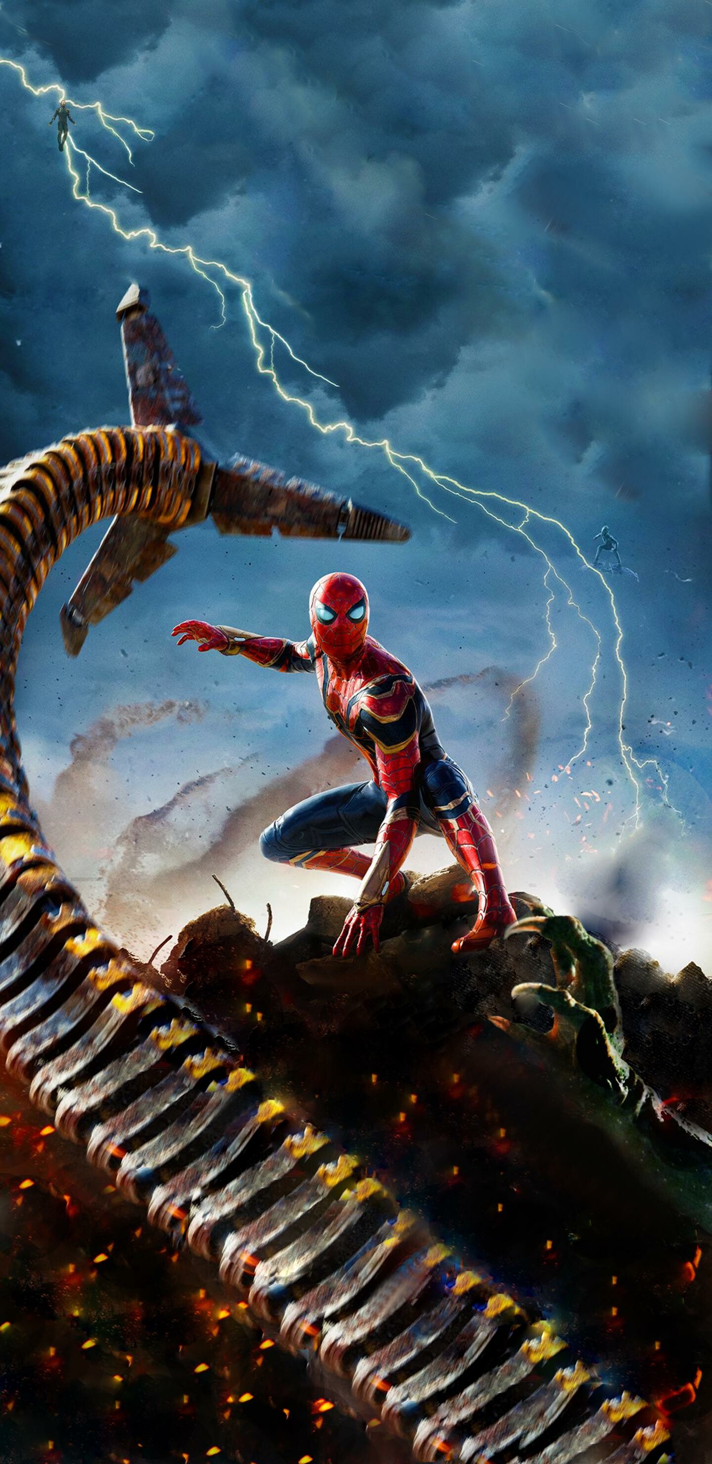 Spider-Man: No Way Home: The film is a part of Phase Four of the MCU, Tom Holland. 1440x2960 HD Wallpaper.