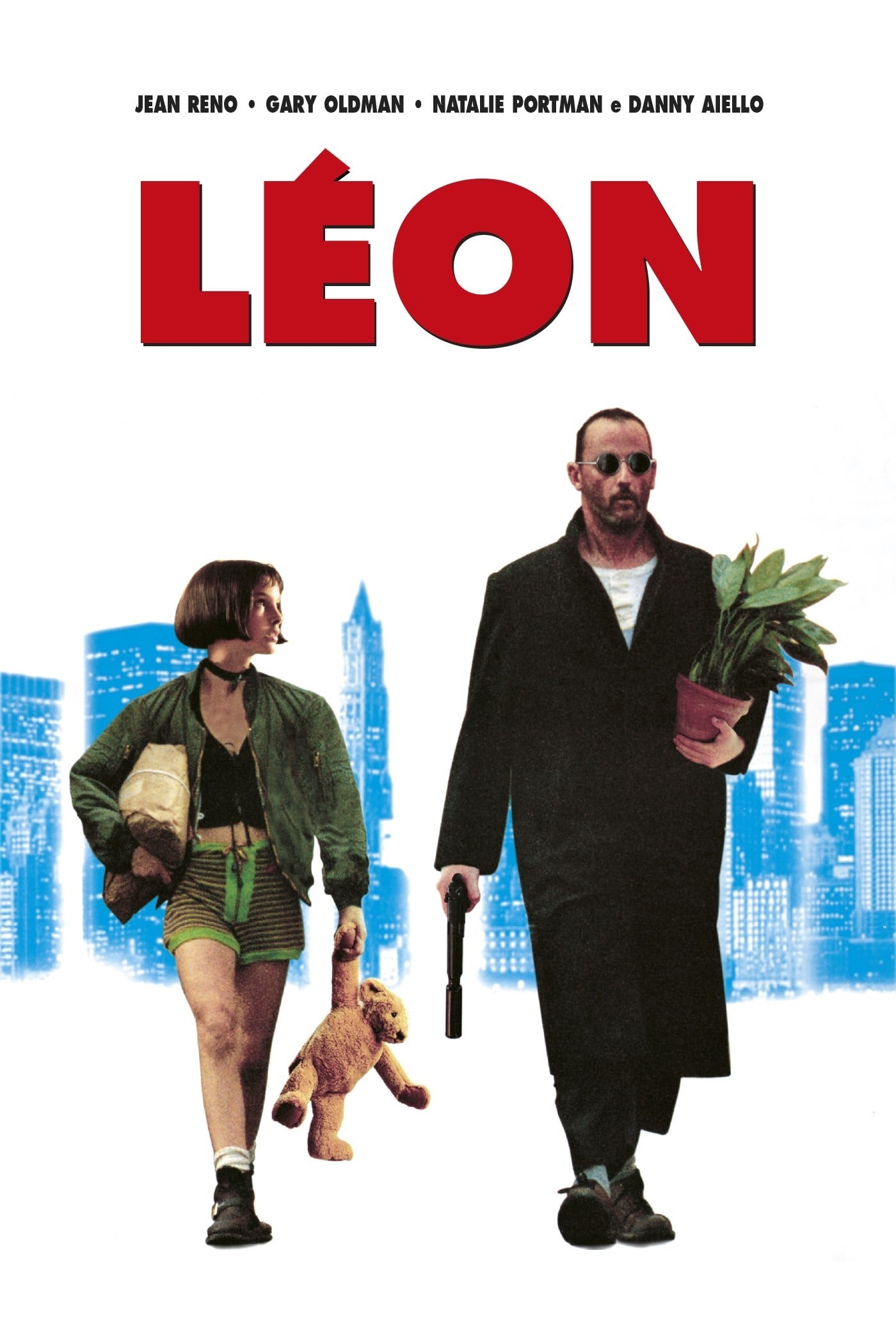 Leon: The Professional (1994), Jean Reno, Gary Oldman, Natalie Portman. 1400x2100 HD Wallpaper.