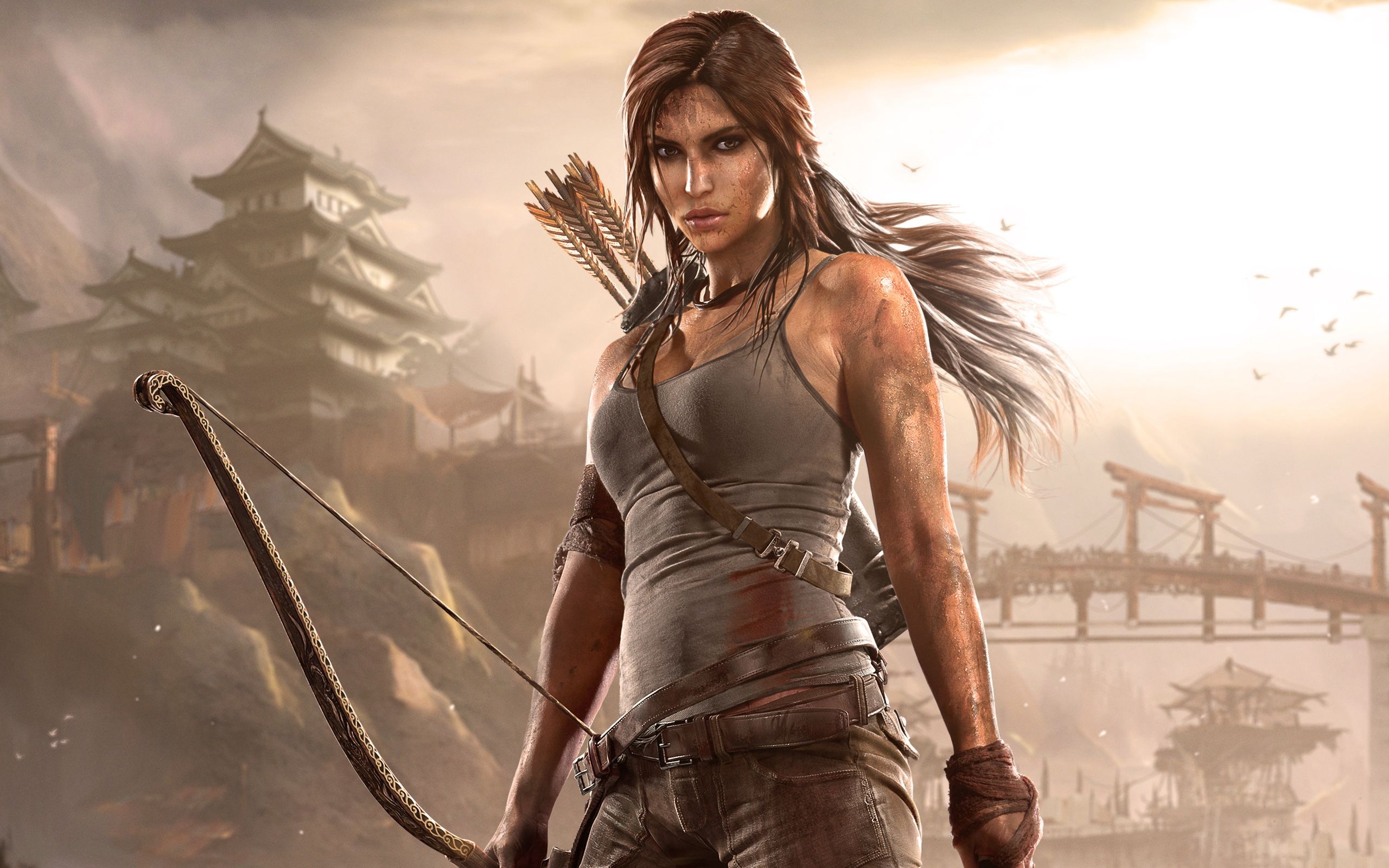 Alicia Vikander's Lara Croft, New Tomb Raider, Video game resemblance, Strong female character, 2560x1600 HD Desktop