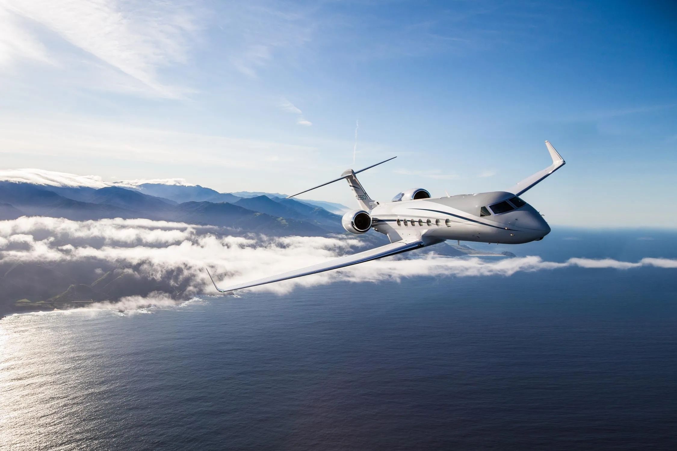 Gulfstream Aerospace, Private jet charter, Gulfstream G550, Sustainable flights, 2250x1500 HD Desktop