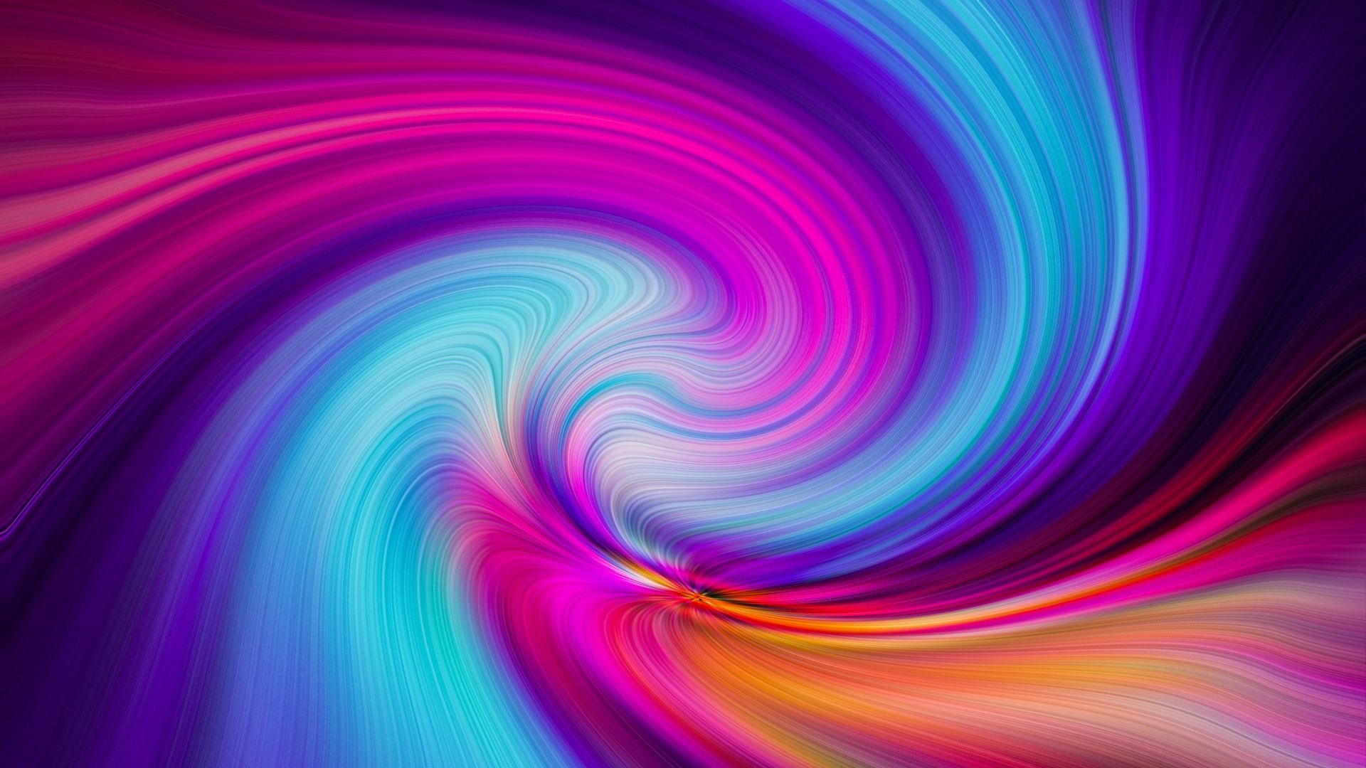 Swirl, Colorful swirl of colors, Art wallpaper, WallpapersMug, 1920x1080 Full HD Desktop