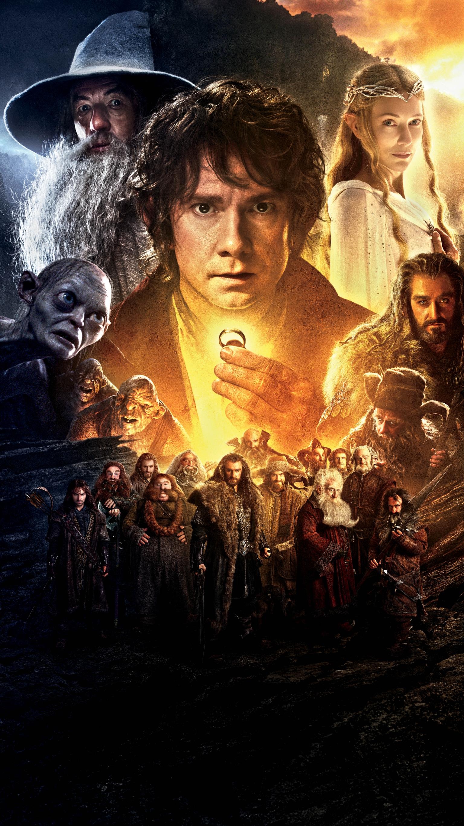The Hobbit (Movie): Bilbo, portrayed by Martin Freeman, LOTR. 1540x2740 HD Background.
