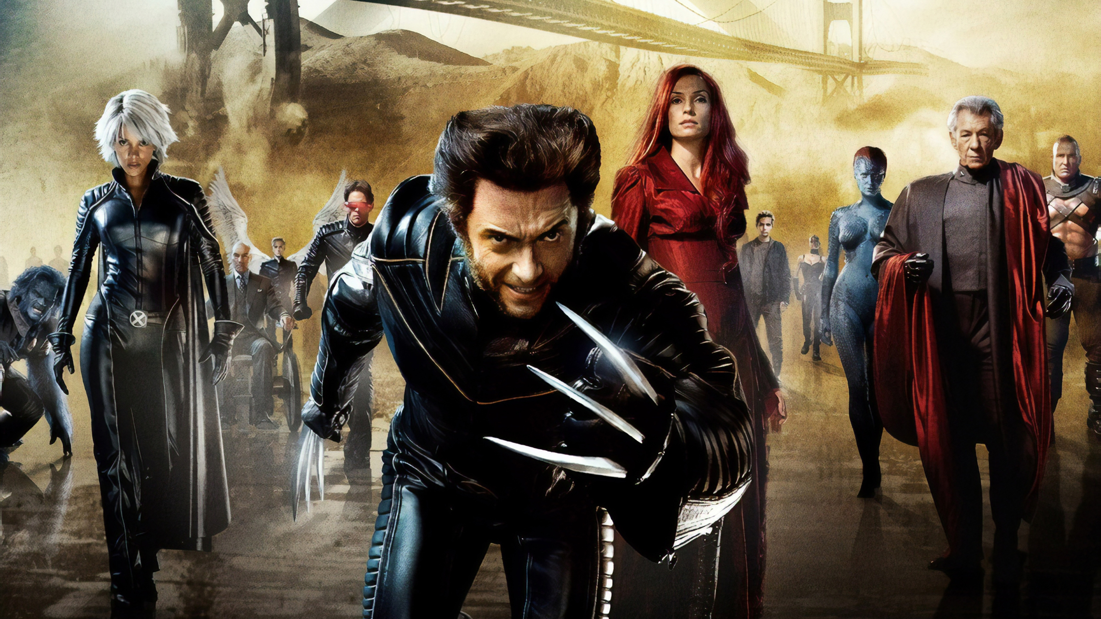 X-Men: The Last Stand, 4K resolution beast, Intense action sequences, Phenomenal visuals, 3840x2160 4K Desktop