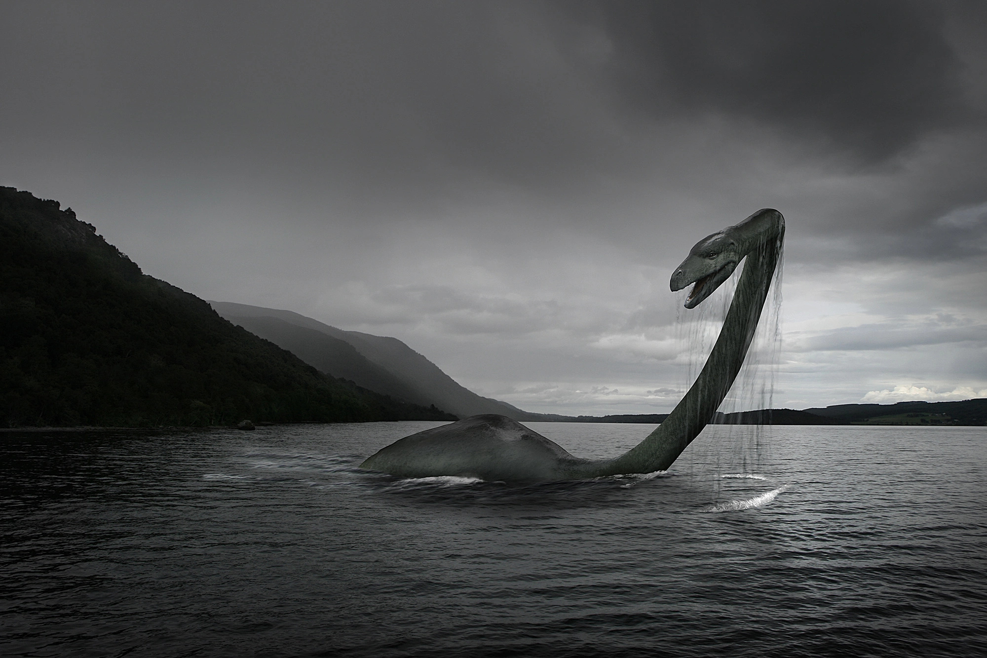 Loch Ness Monster, Scotland's plan, Legendary beast, Mysterious pursuit, 2000x1340 HD Desktop