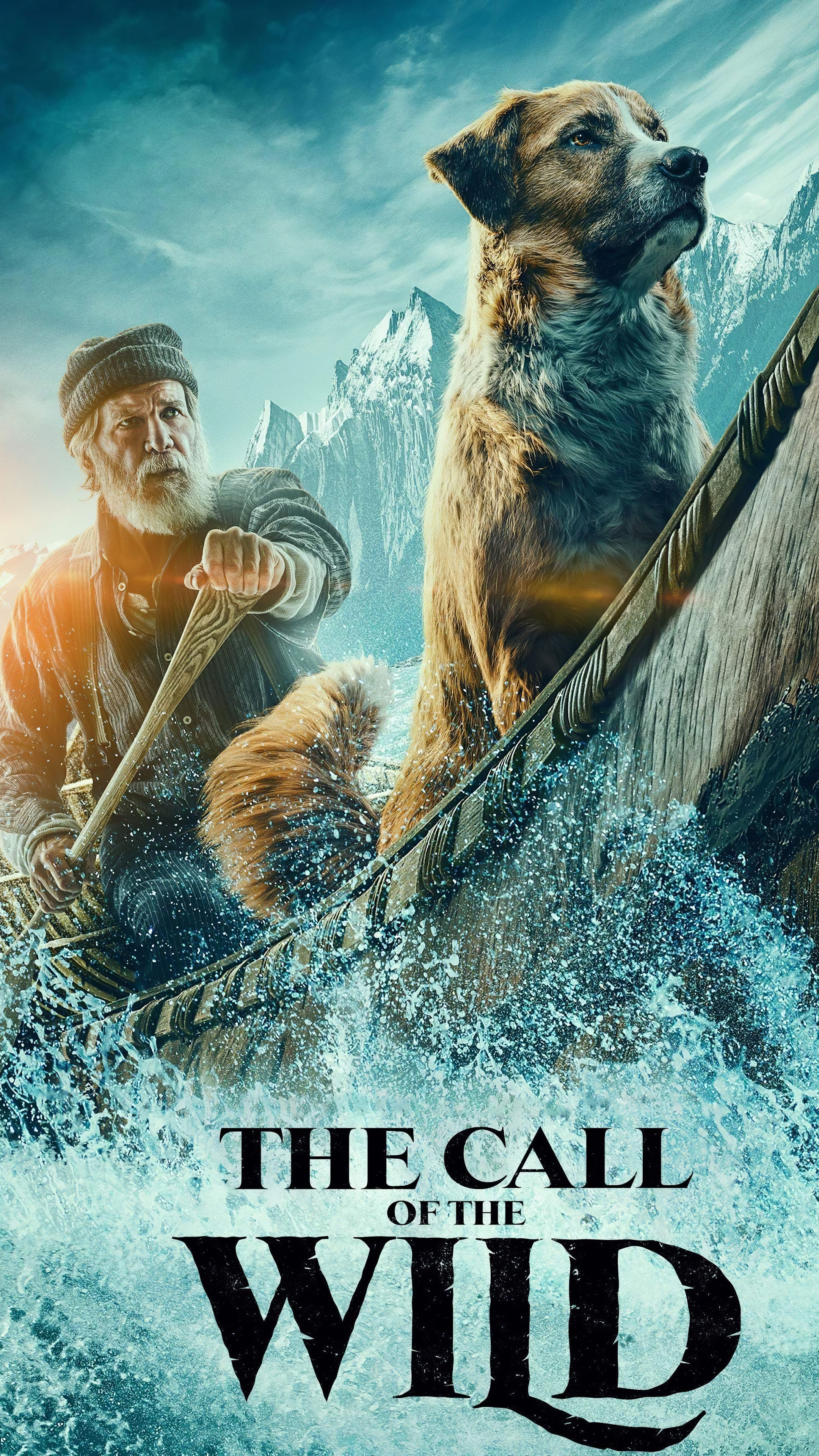 The Call of the Wild movie, Sony Xperia wallpapers, HD 4K images, Striking backgrounds, 2160x3840 4K Handy
