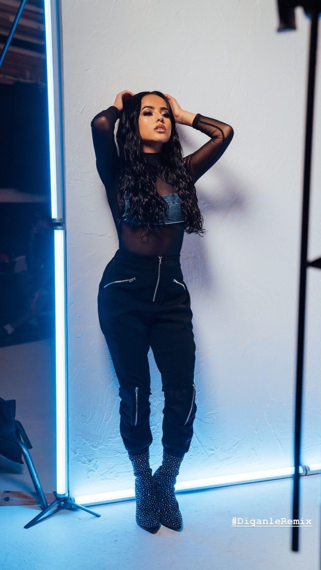 Becky G, Fan-created art, Dedicated fans, Admirable support, 1080x1920 Full HD Phone