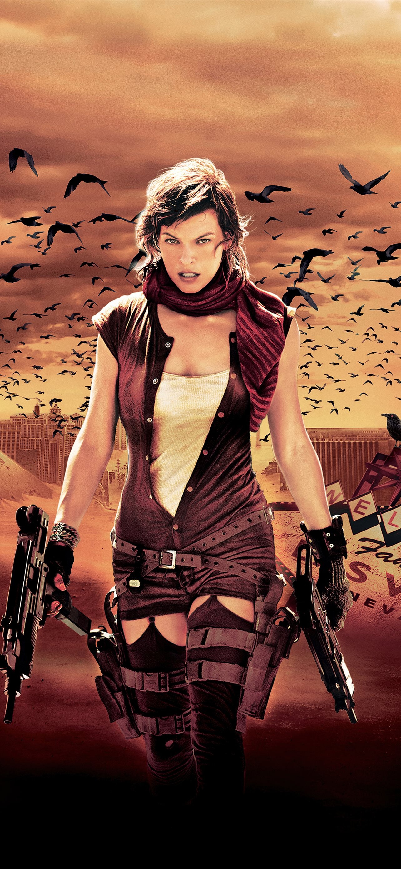 Resident Evil Extinction, iPhone 12 wallpapers, Dark and haunting, Post-apocalyptic, 1290x2780 HD Handy