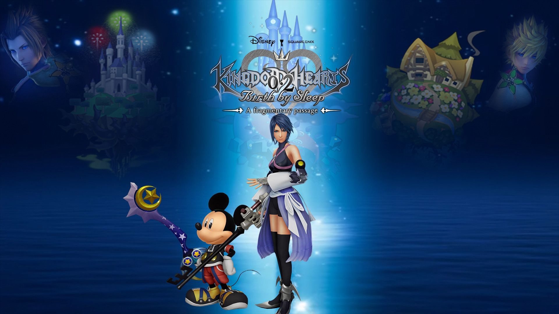 KH BBS wallpaper, Posted by Zoey Sellers, Gaming, Kingdom Hearts Birth by Sleep, 1920x1080 Full HD Desktop