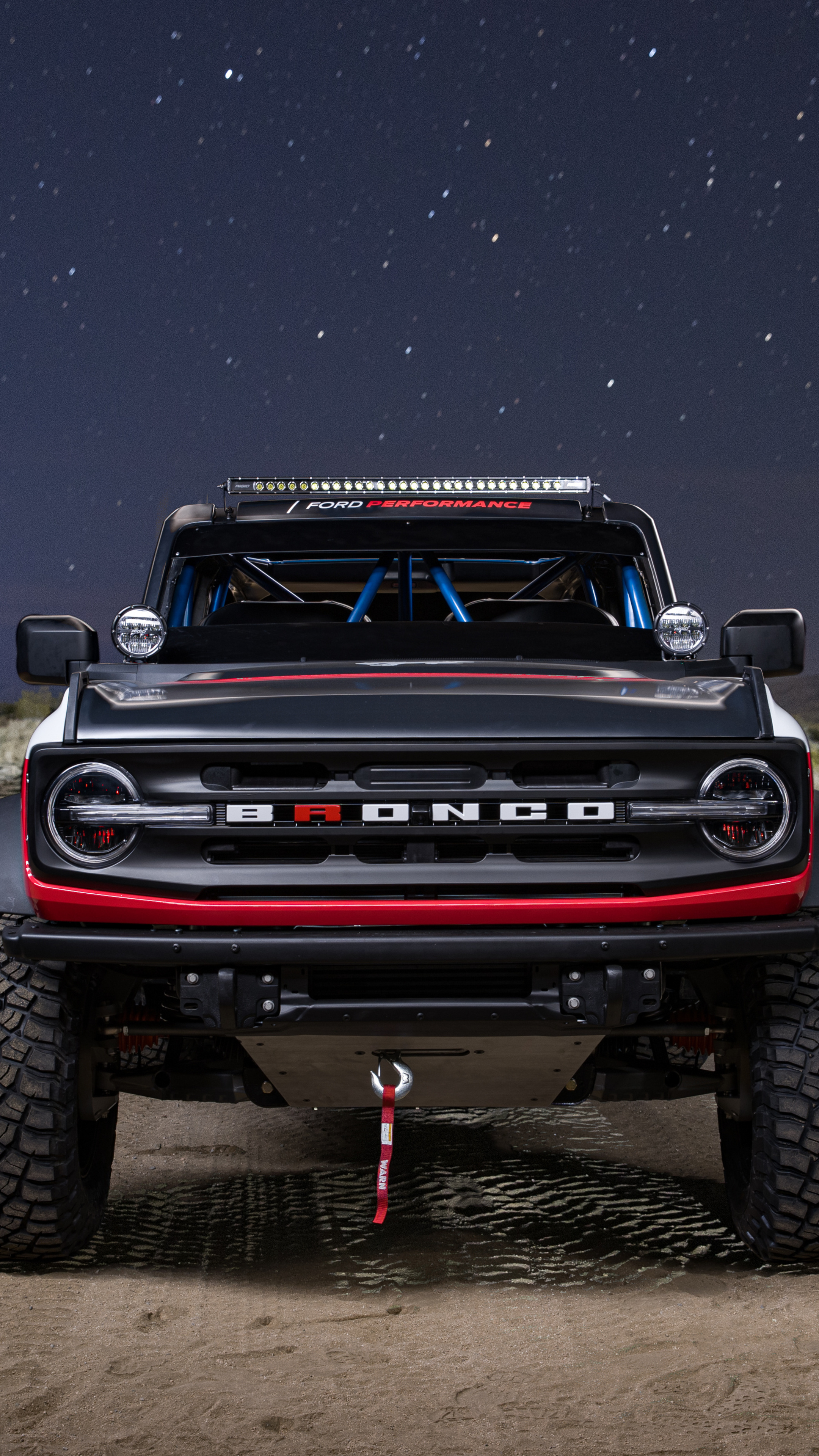 Ford Bronco: Ford 4600 ULTRA4, Race Truck, Johnson Valley, King of the Hammers, 2021. 2160x3840 4K Wallpaper.