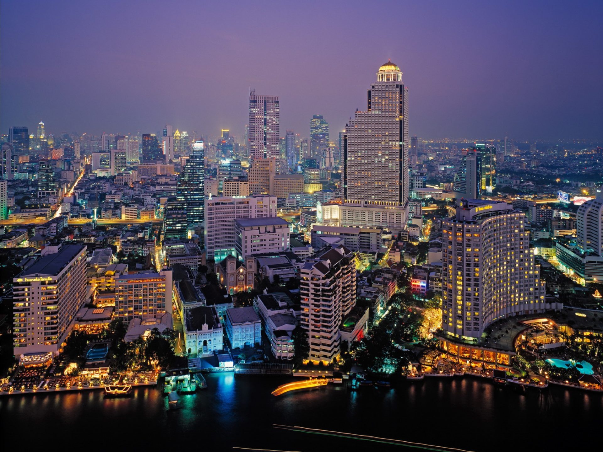 Bangkok skyline, Bawa book, Bawa tours, 1920x1440 HD Desktop