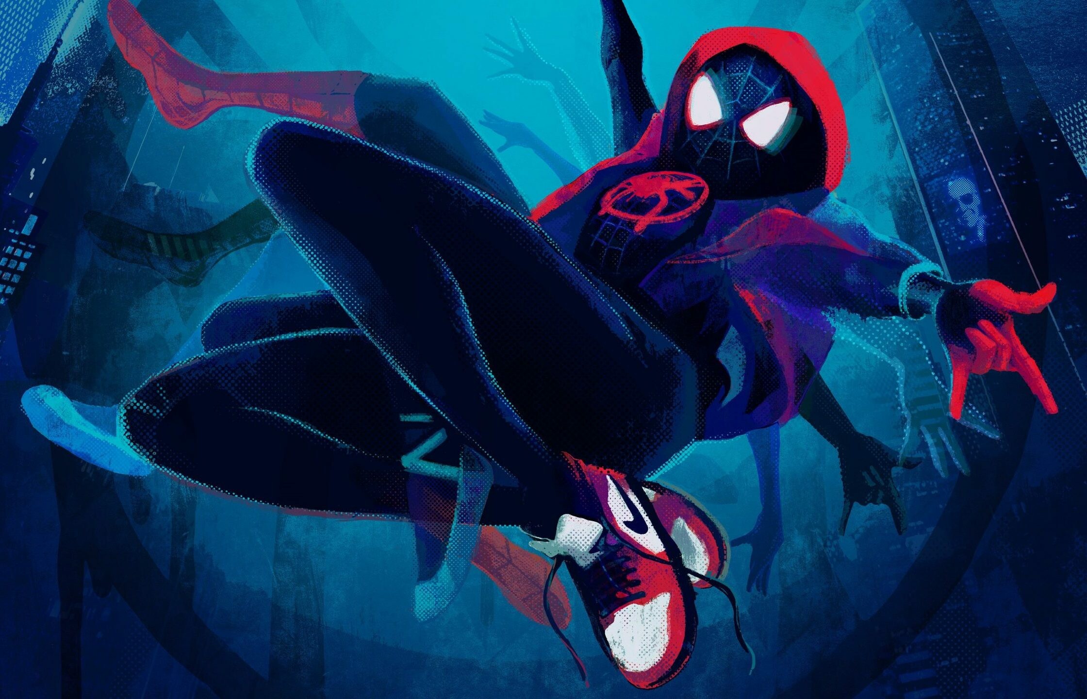 Spider-Man: Into the Spider-Verse: The film was released by Sony Pictures Releasing on December 14, 2018. 2240x1440 HD Wallpaper.
