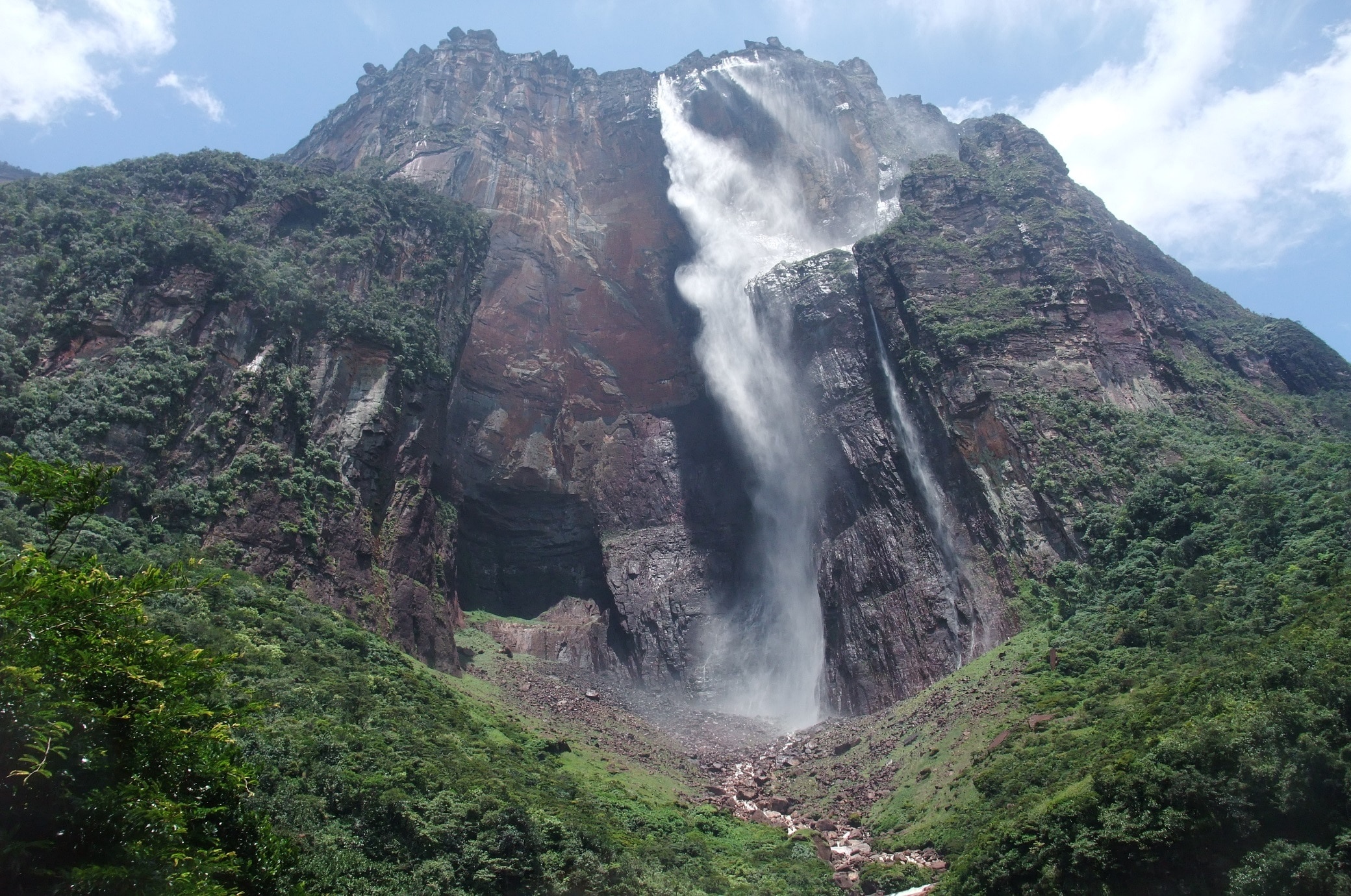 Canaima National Park, Salto Angel, Venezuela, Highest waterfall, 2080x1380 HD Desktop
