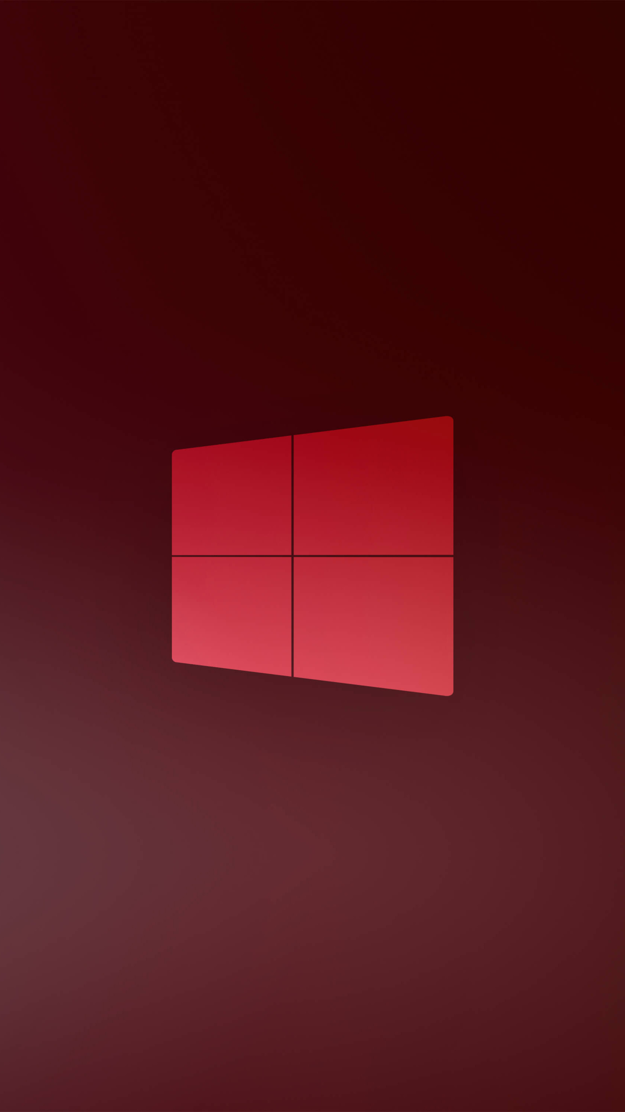 Microsoft: Windows 10, Red logo, The fourth-highest global brand valuation as of 2021. 2160x3840 4K Wallpaper.