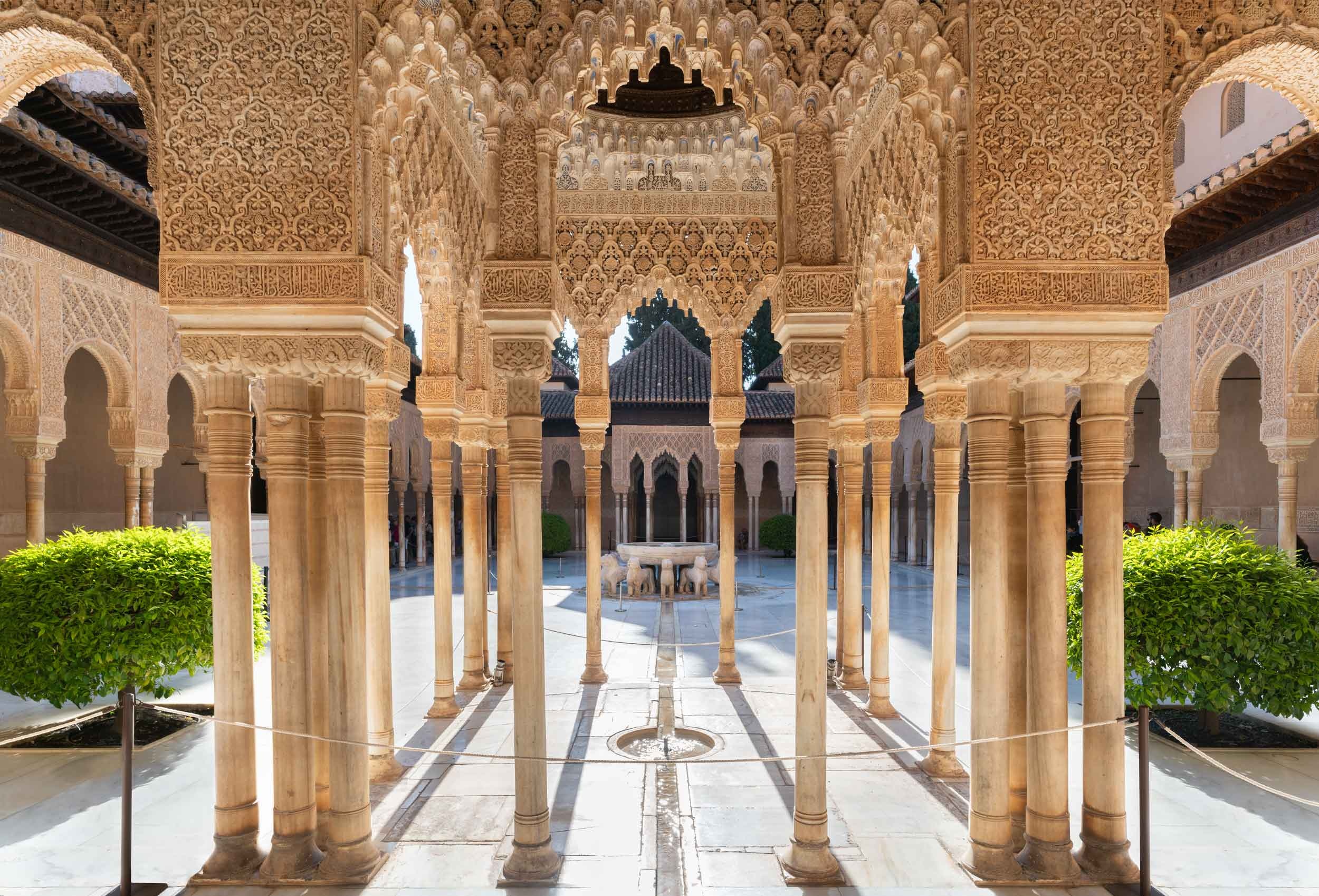 Alhambra palace, Granada Spain, Historical significance, Architectural masterpiece, 2500x1700 HD Desktop