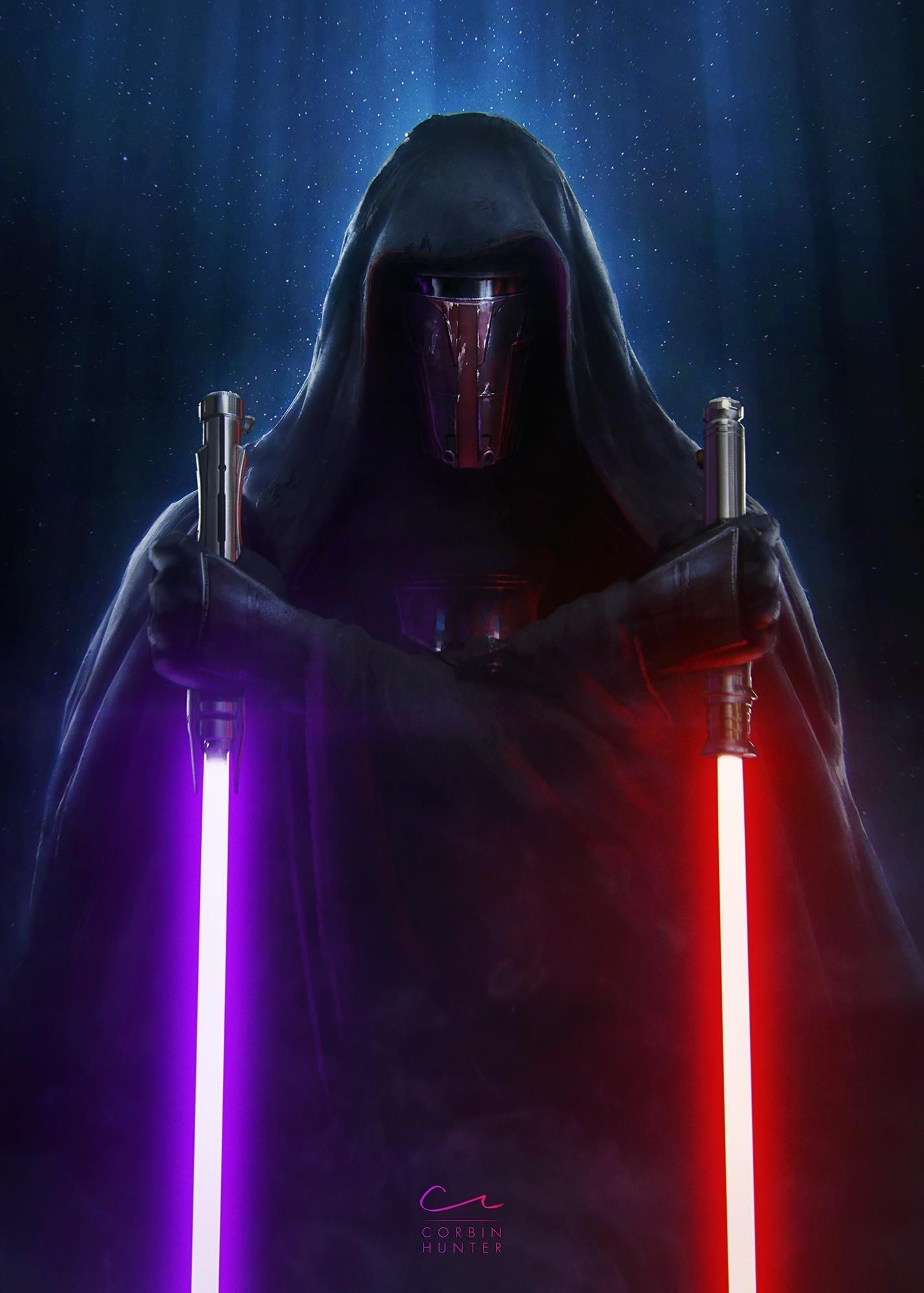 Darth Revan: Was a vocal and charismatic critic of the Order's inactivity in the ongoing Mandalorian Wars. 1430x2000 HD Wallpaper.