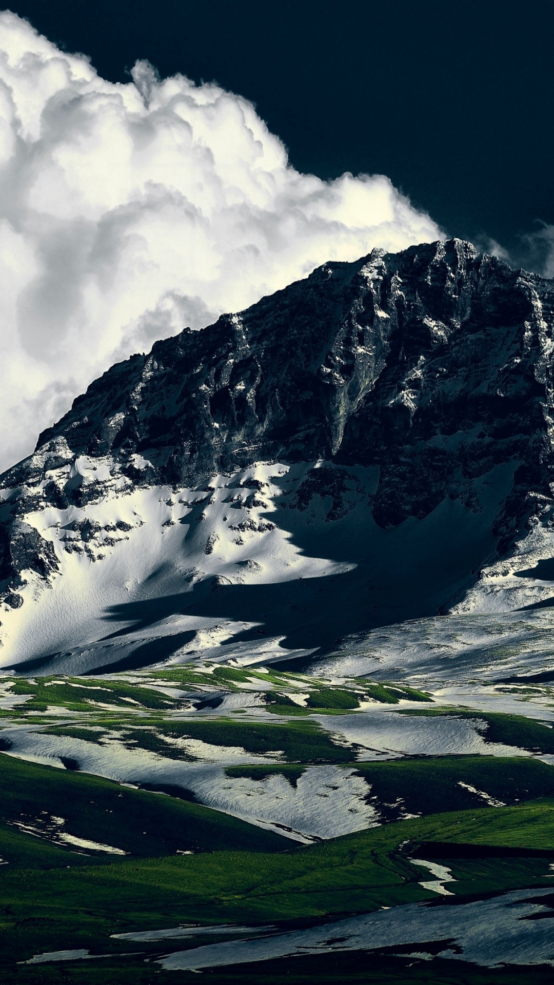 Armenia: Aragats, Armenian mountains, Slope. 1080x1920 Full HD Wallpaper.
