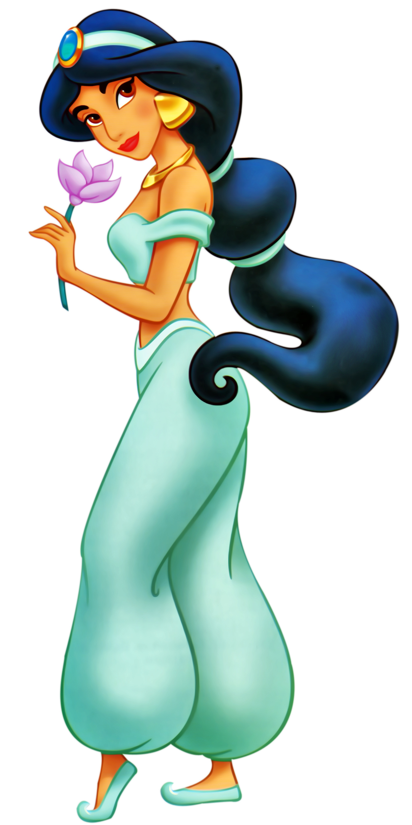 Princess Jasmine, Aladdin cartoon drawing, Disney Jasmine, 1340x2680 HD Phone