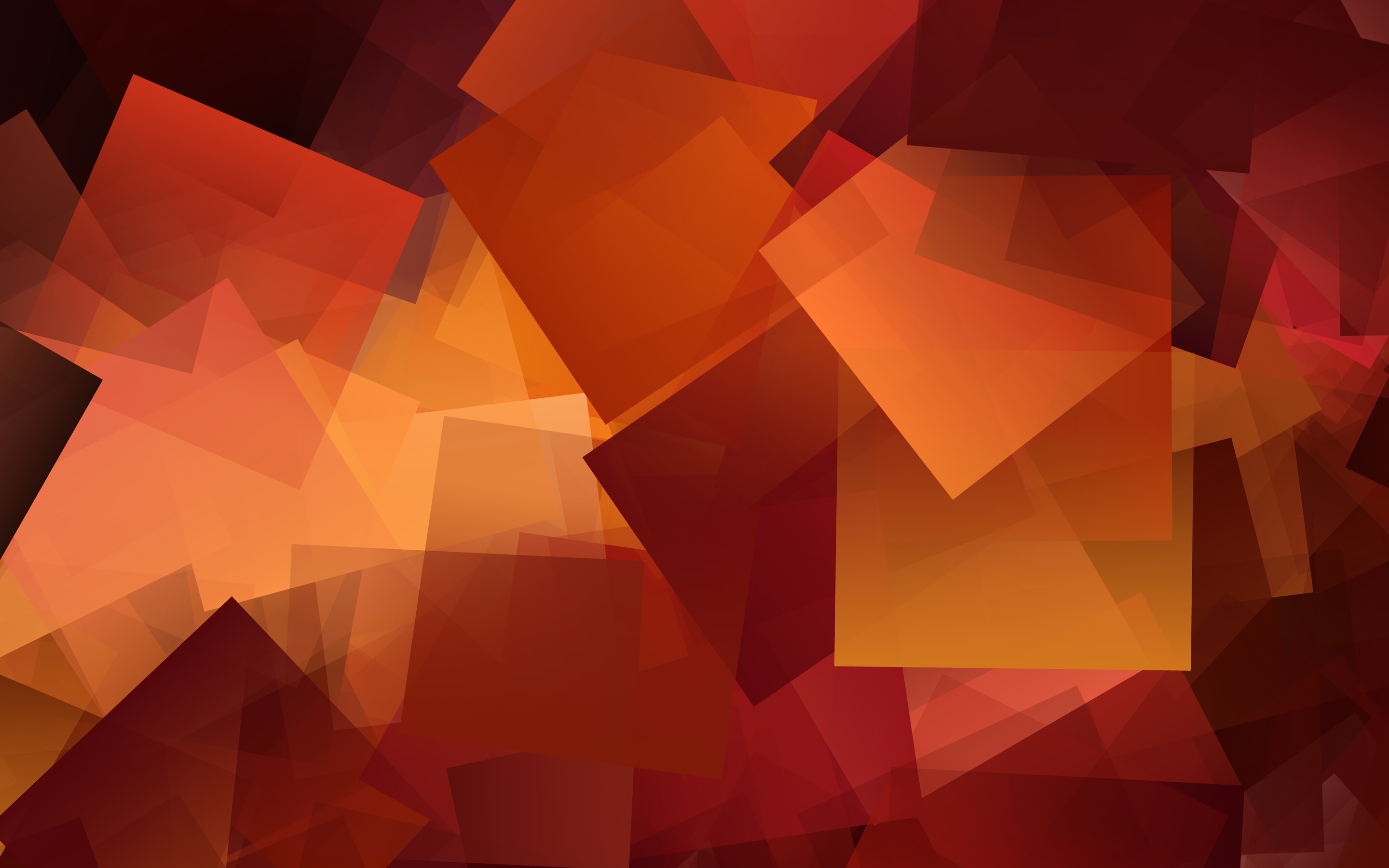 Geometry: Polygonal shapes, Abstract, Right angles, Squares, Parallel sides. 2880x1800 HD Background.