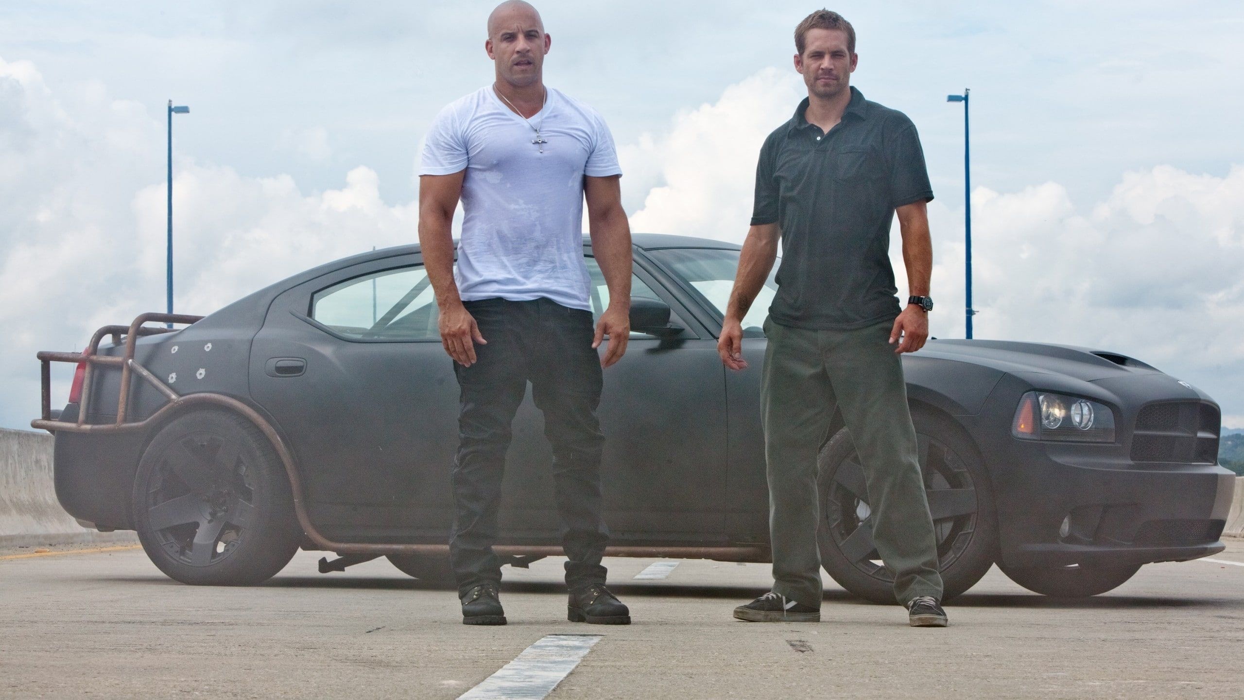 Paul Walker, Vin Diesel, Fast and Furious, Dodge Charger, 2560x1440 HD Desktop