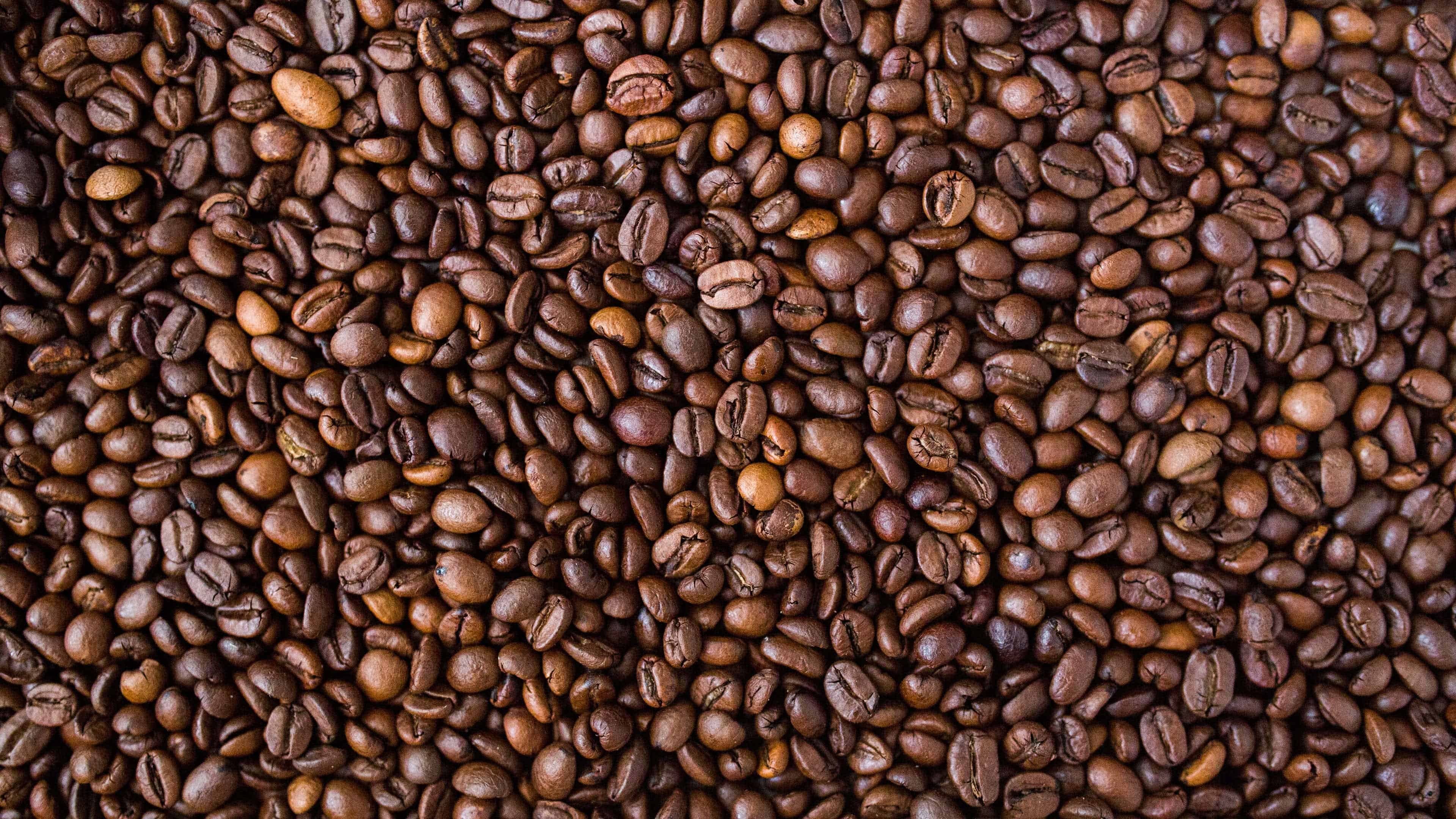 Roasted coffee beans, UHD 4K wallpaper, Coffee beans wallpaper, Coffee beans, 3840x2160 4K Desktop