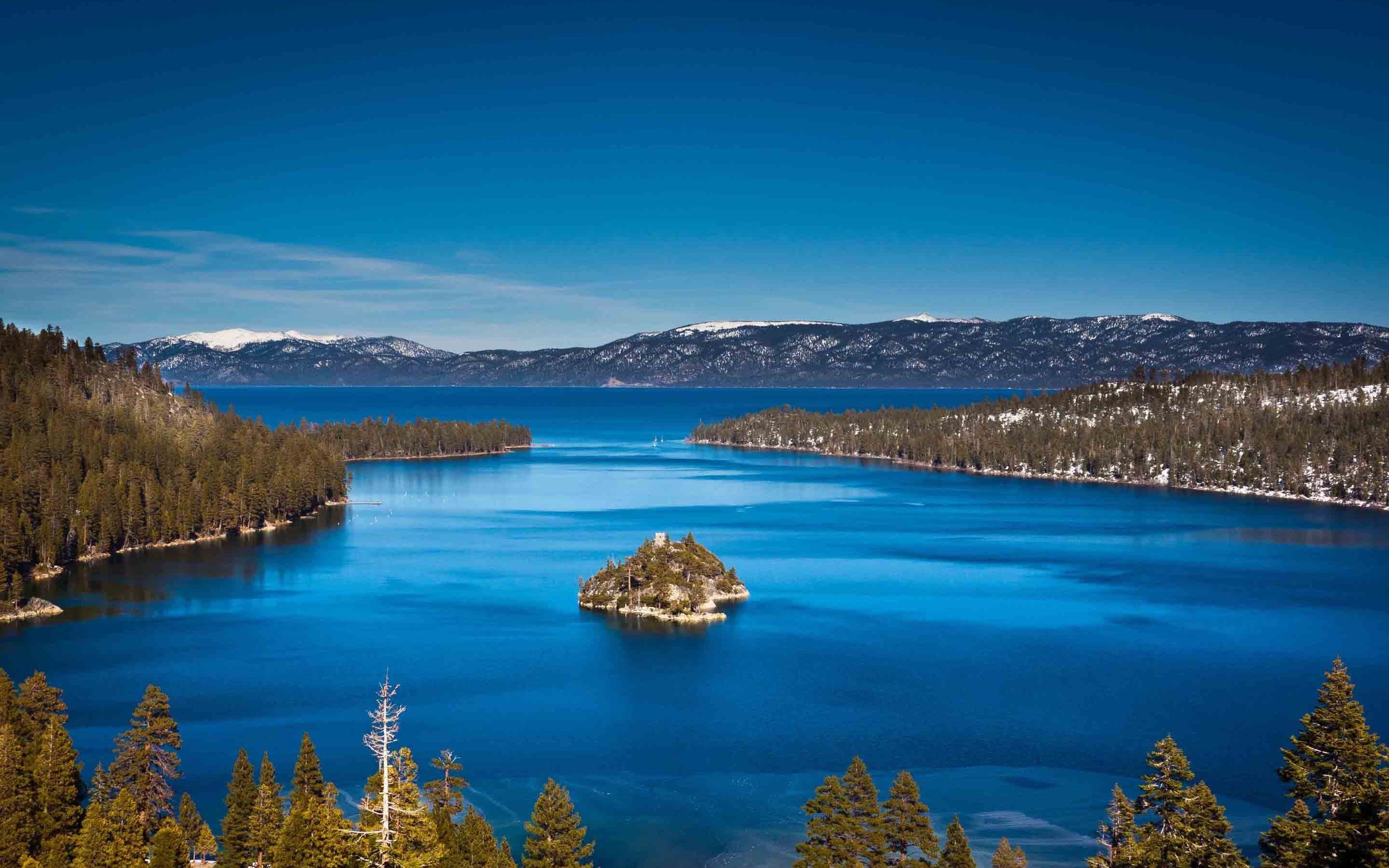 Lake Tahoe, 4K wallpaper, High resolution, Breathtaking landscapes, 2880x1800 HD Desktop