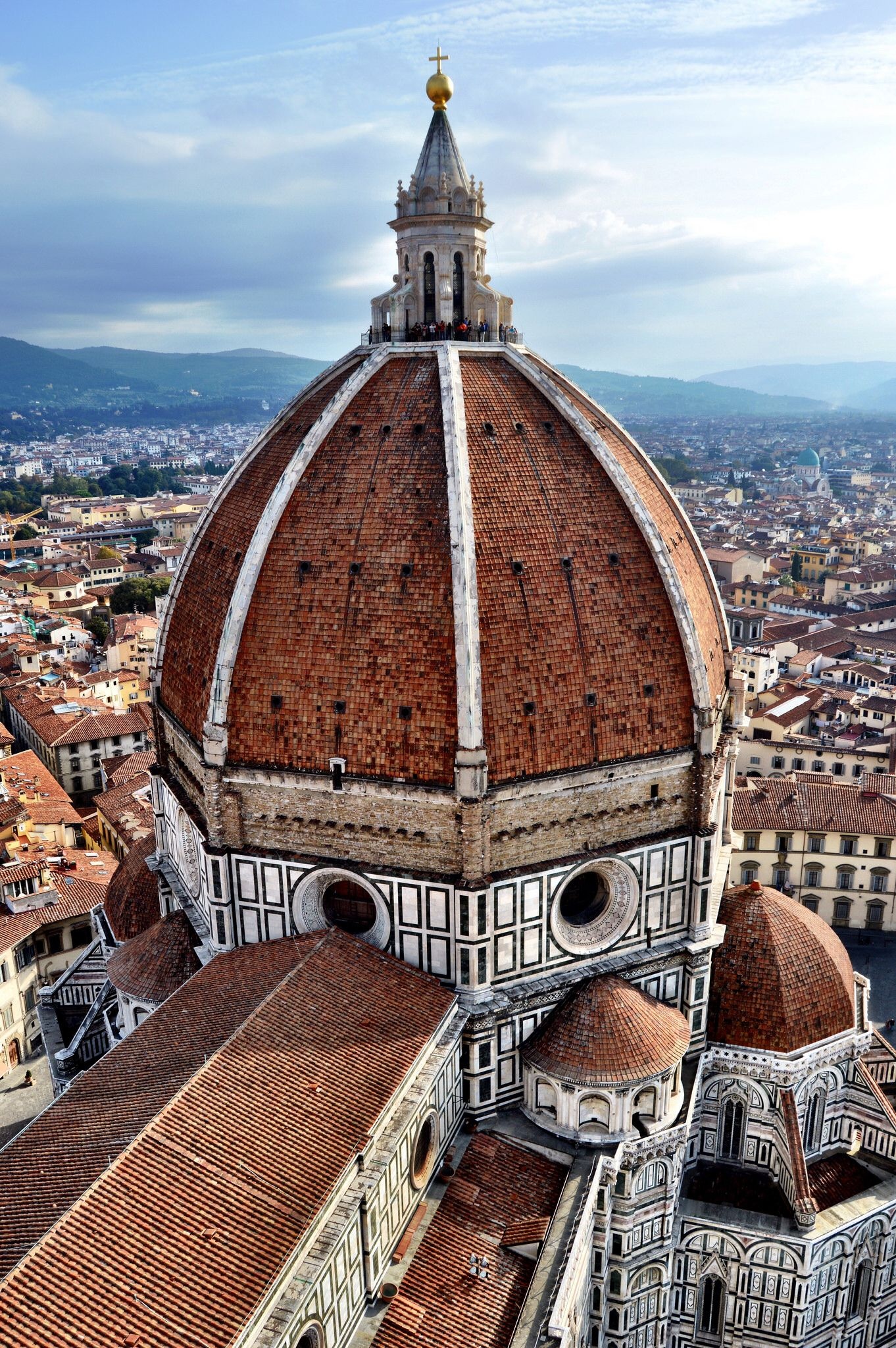 Brunelleschis Kuppel im Dom von Florenz, 1370x2050 HD Handy