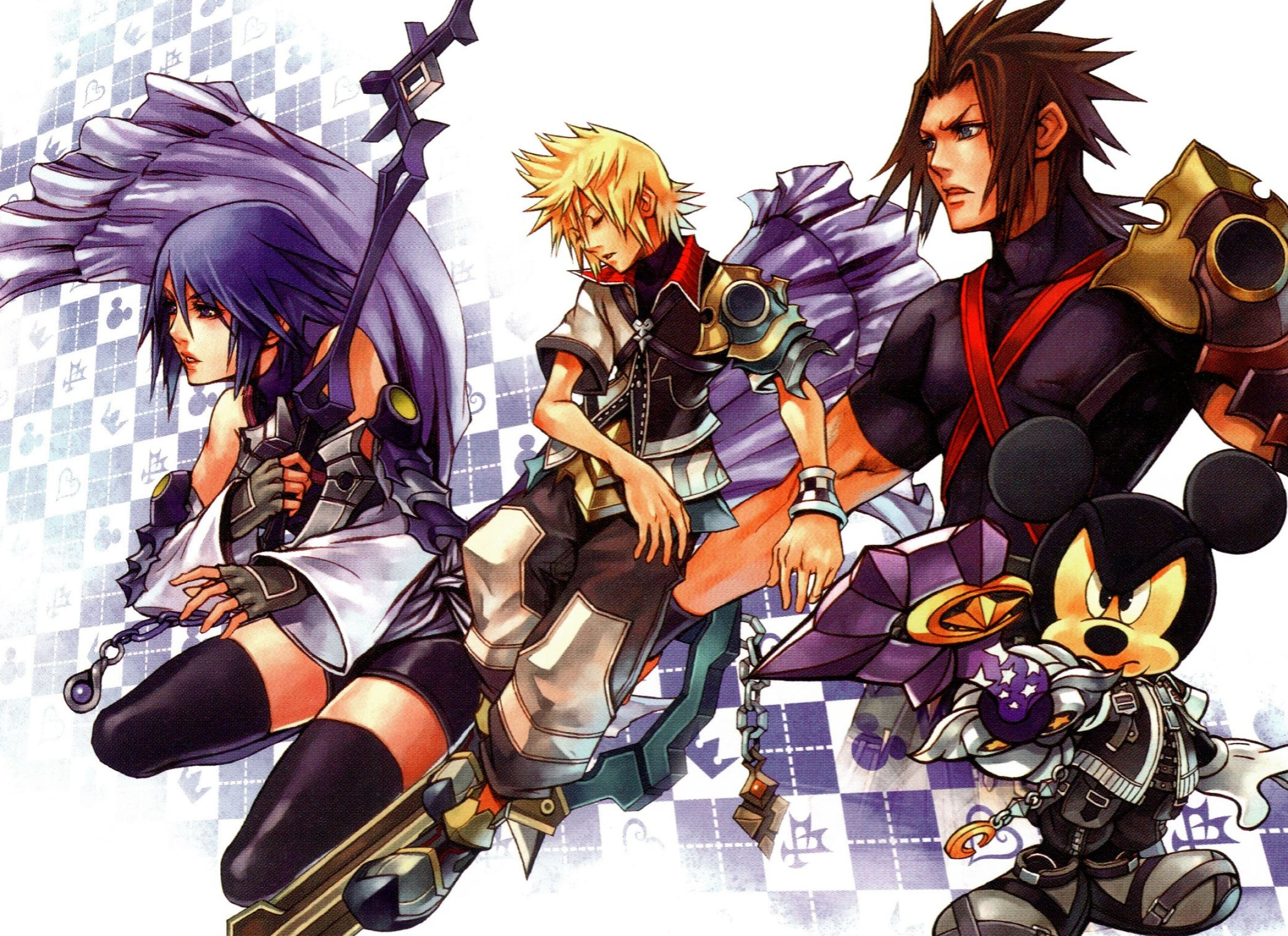 Kingdom Hearts Birth by Sleep, Gaming nostalgia, Keyblade wielders, Uncover secrets, 2350x1710 HD Desktop