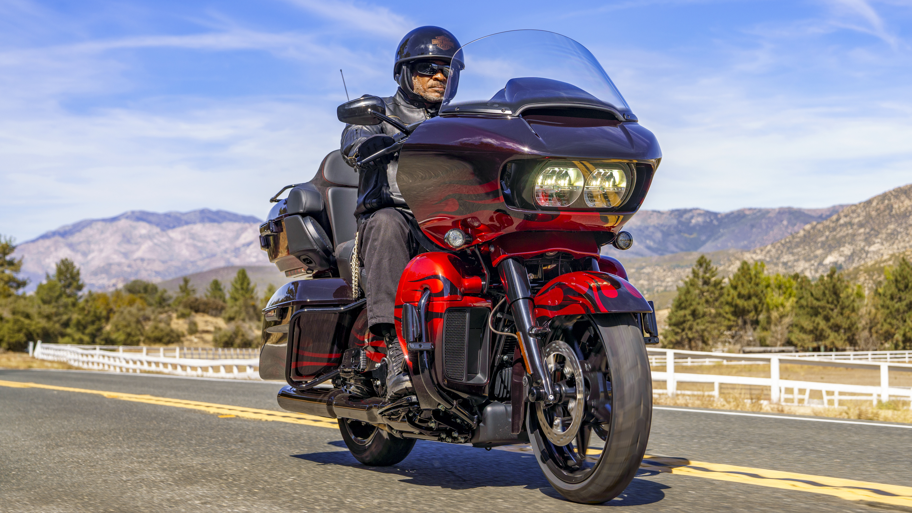 Harley-Davidson Road Glide, Weltpremiere, Neue low rider, 3840x2160 4K Desktop
